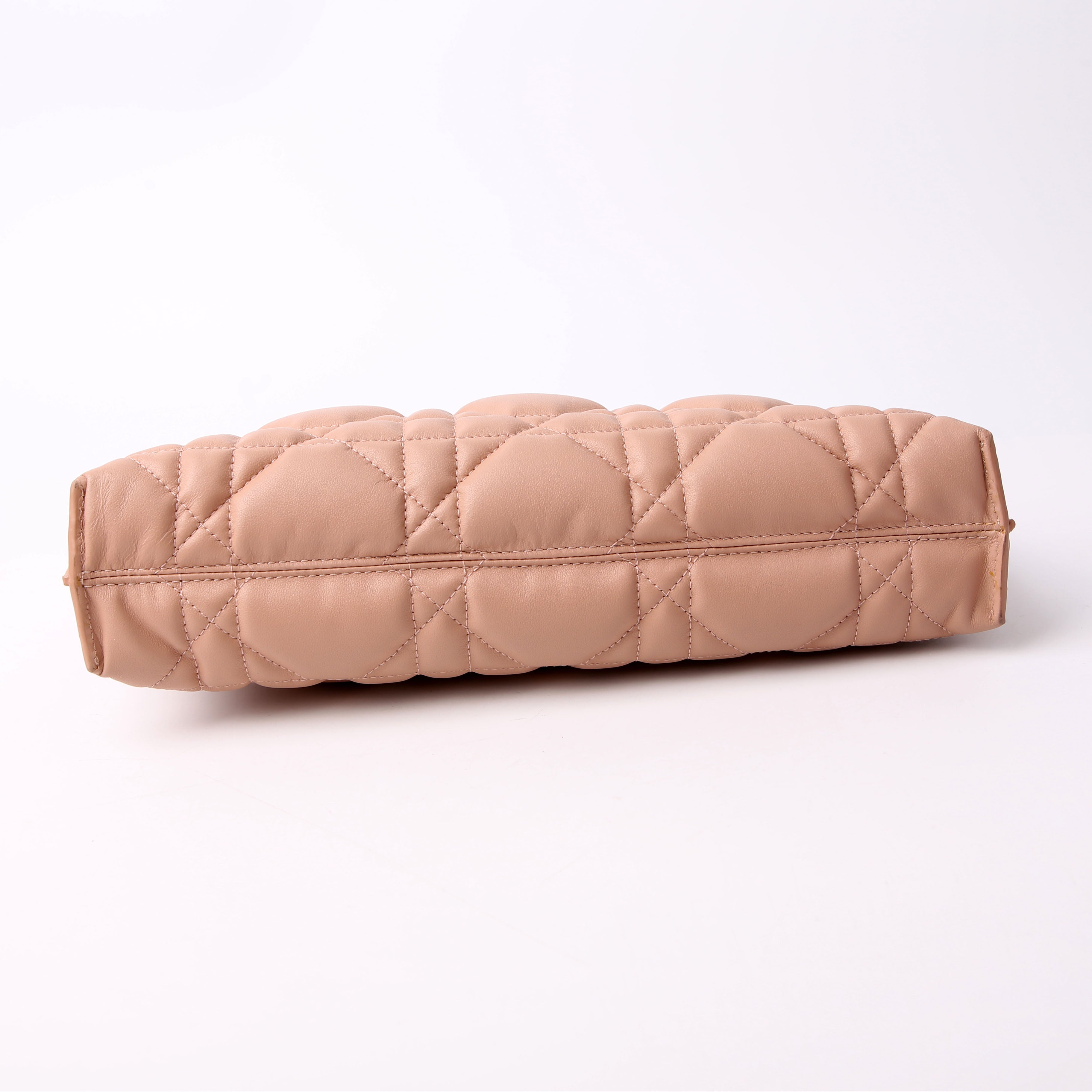 Dior Macrocannage Caro D-Every Pouch Large Tan