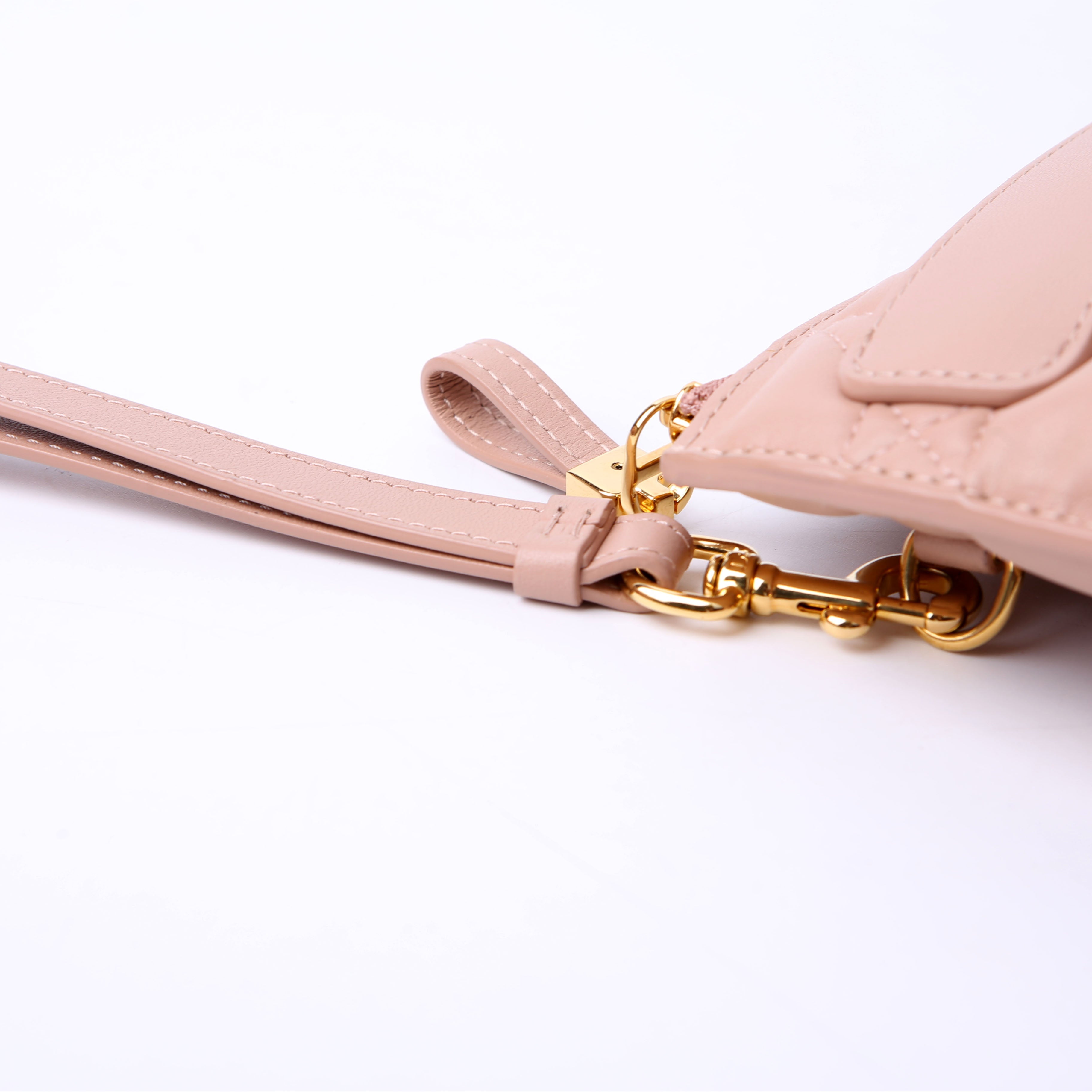 Dior Macrocannage Caro D-Every Pouch Large Tan