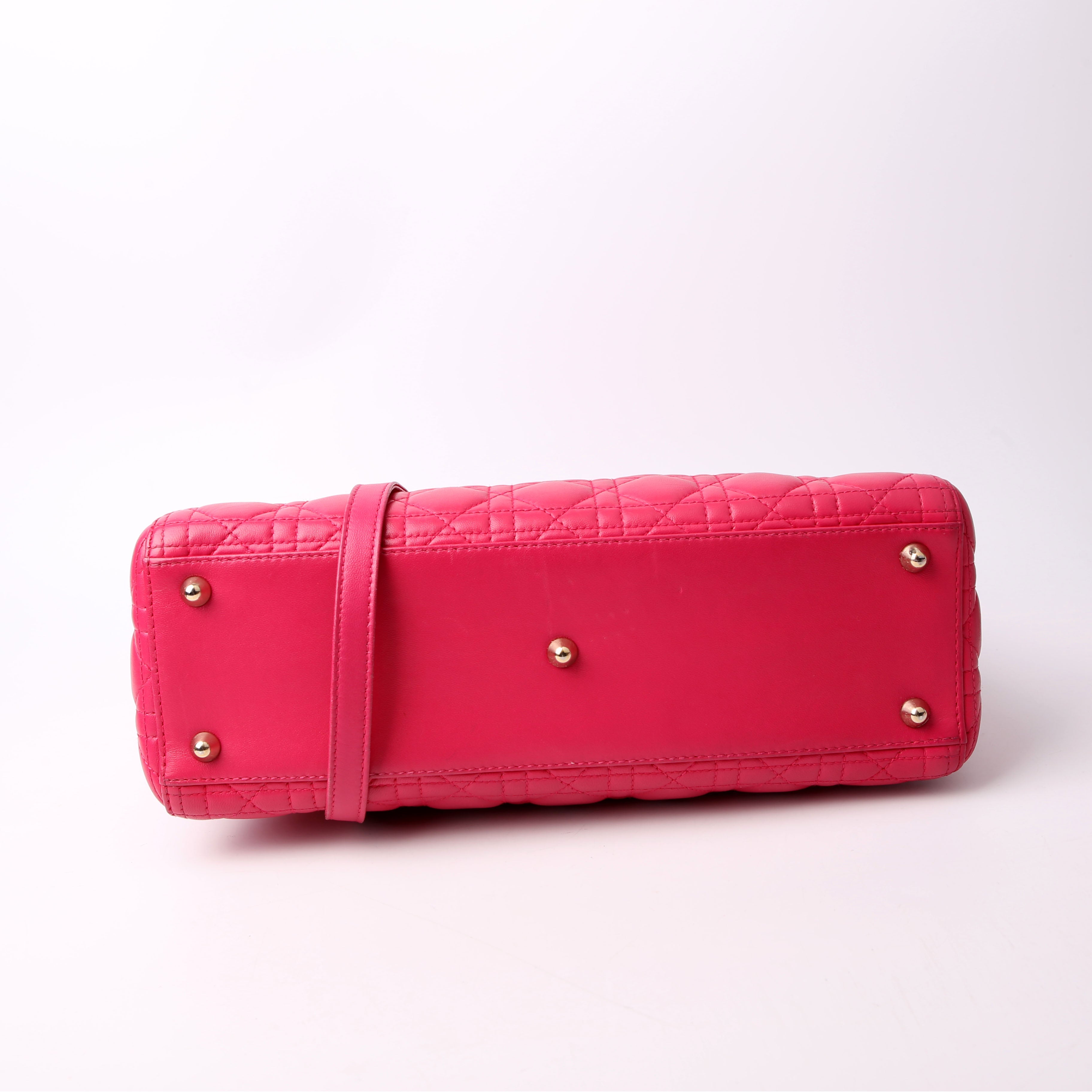 Dior Lady Dior Large Lambskin Pink