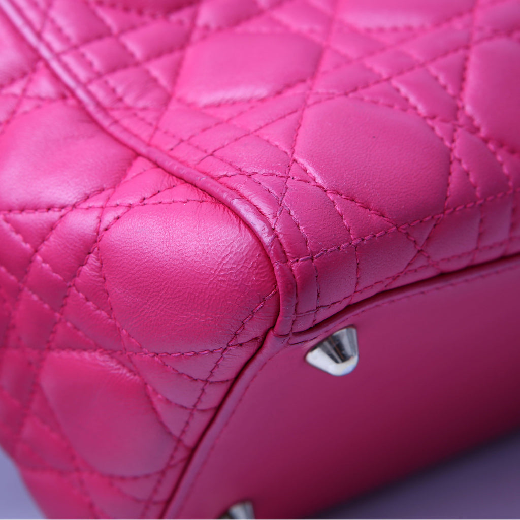 Dior Lady Dior Large Lambskin Pink
