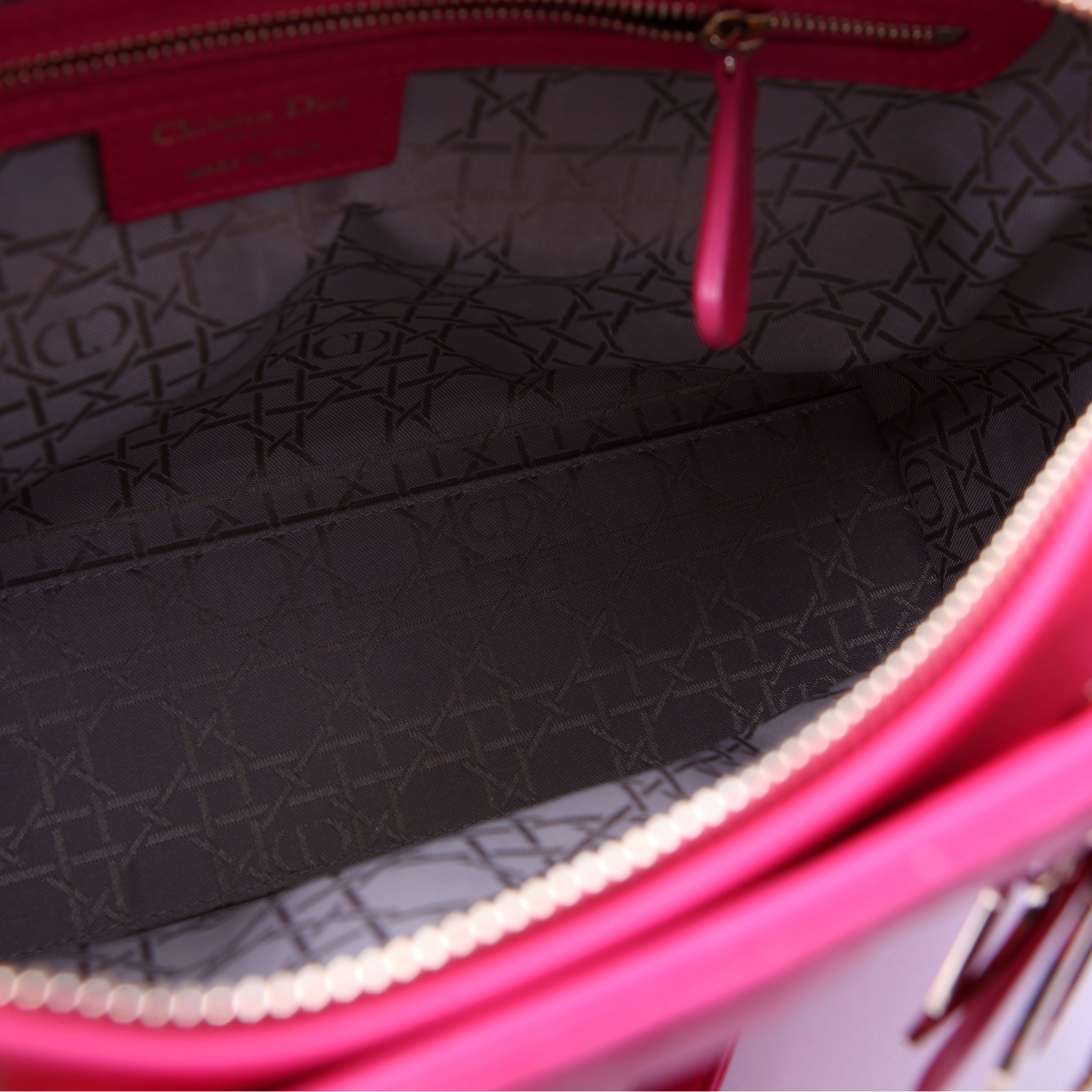 Dior Lady Dior Large Lambskin Pink