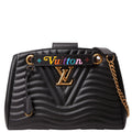 New Wave Chain Tote Black