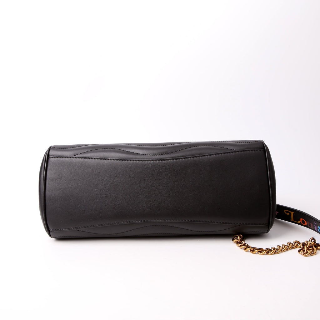 New Wave Chain Tote Black