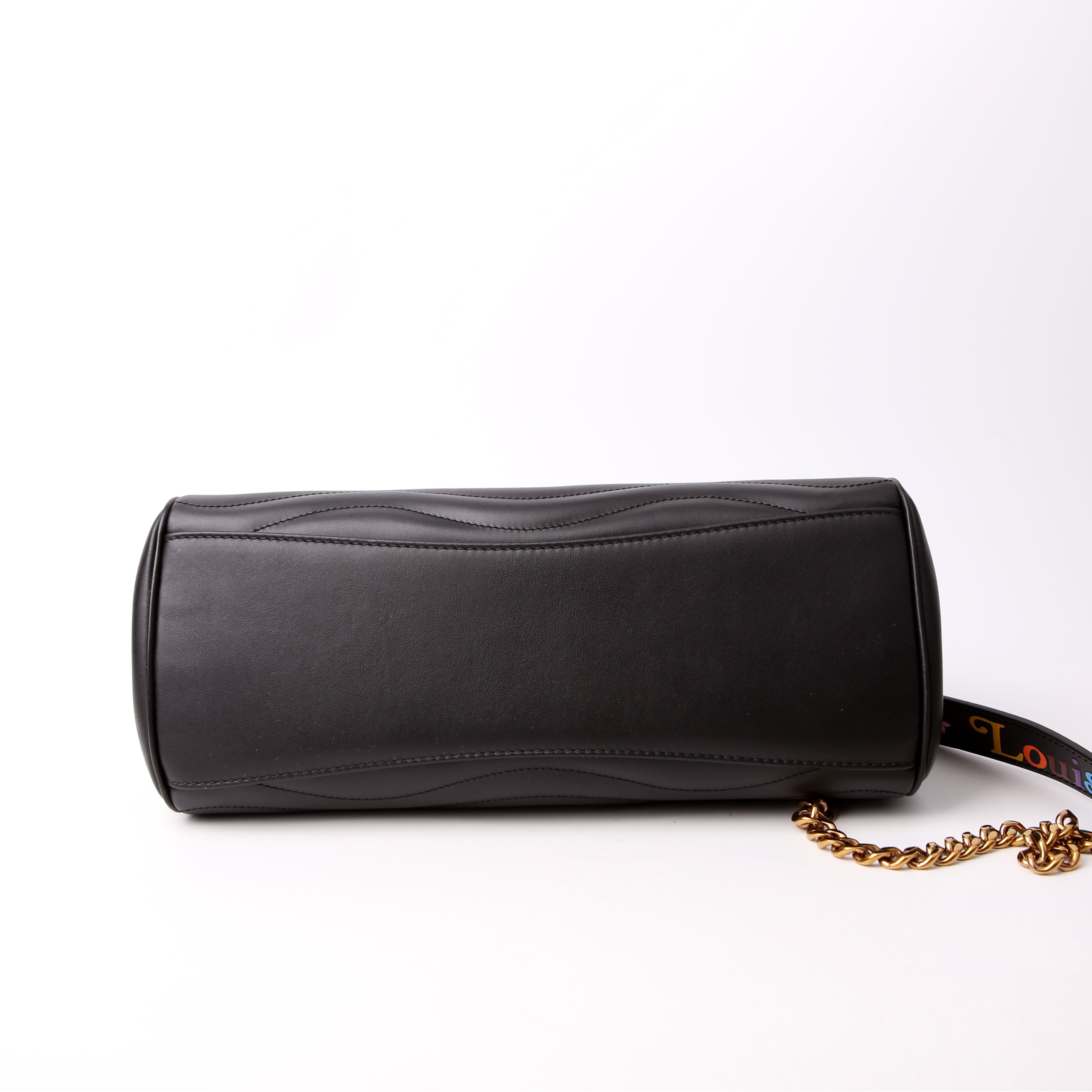 New Wave Chain Tote Black