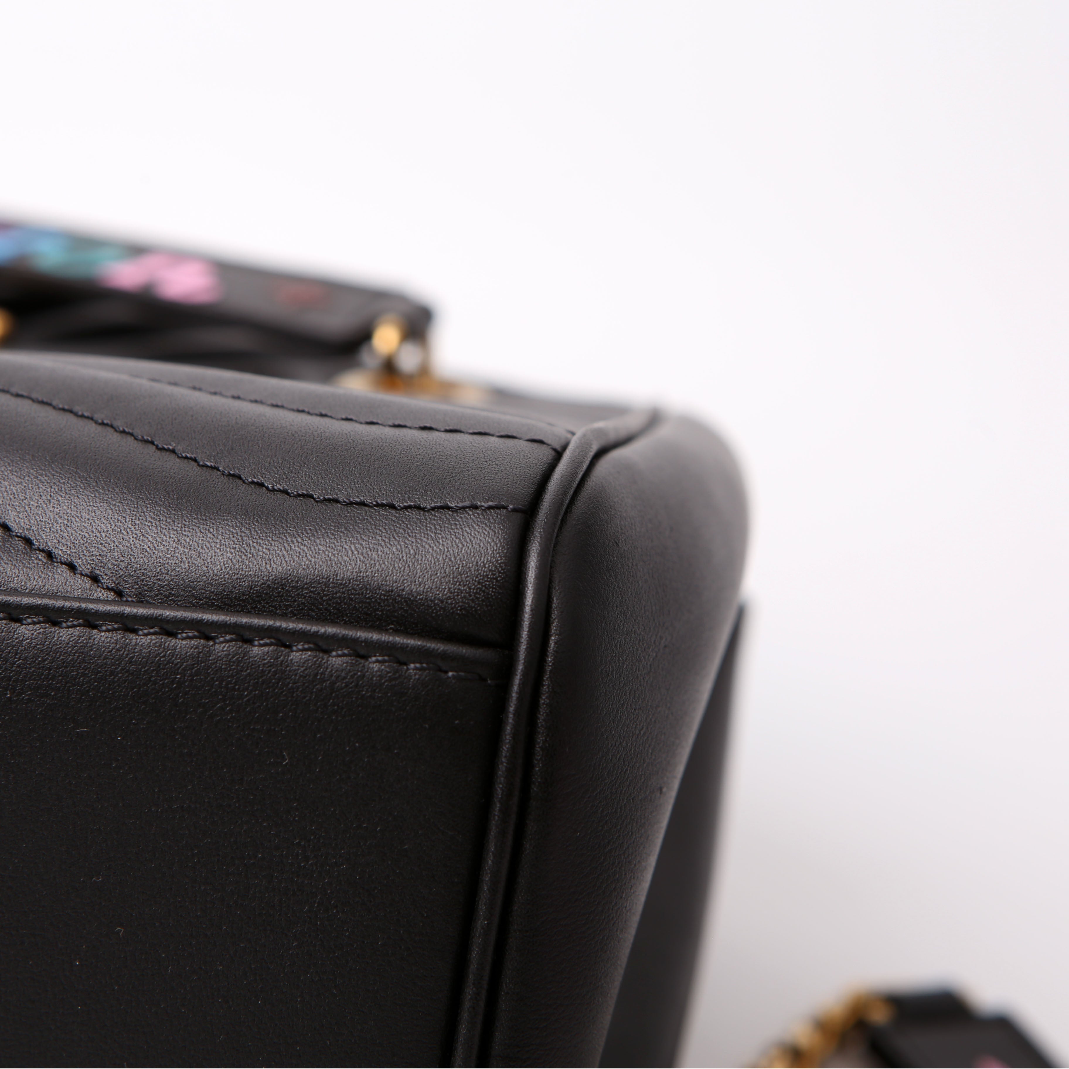 New Wave Chain Tote Black