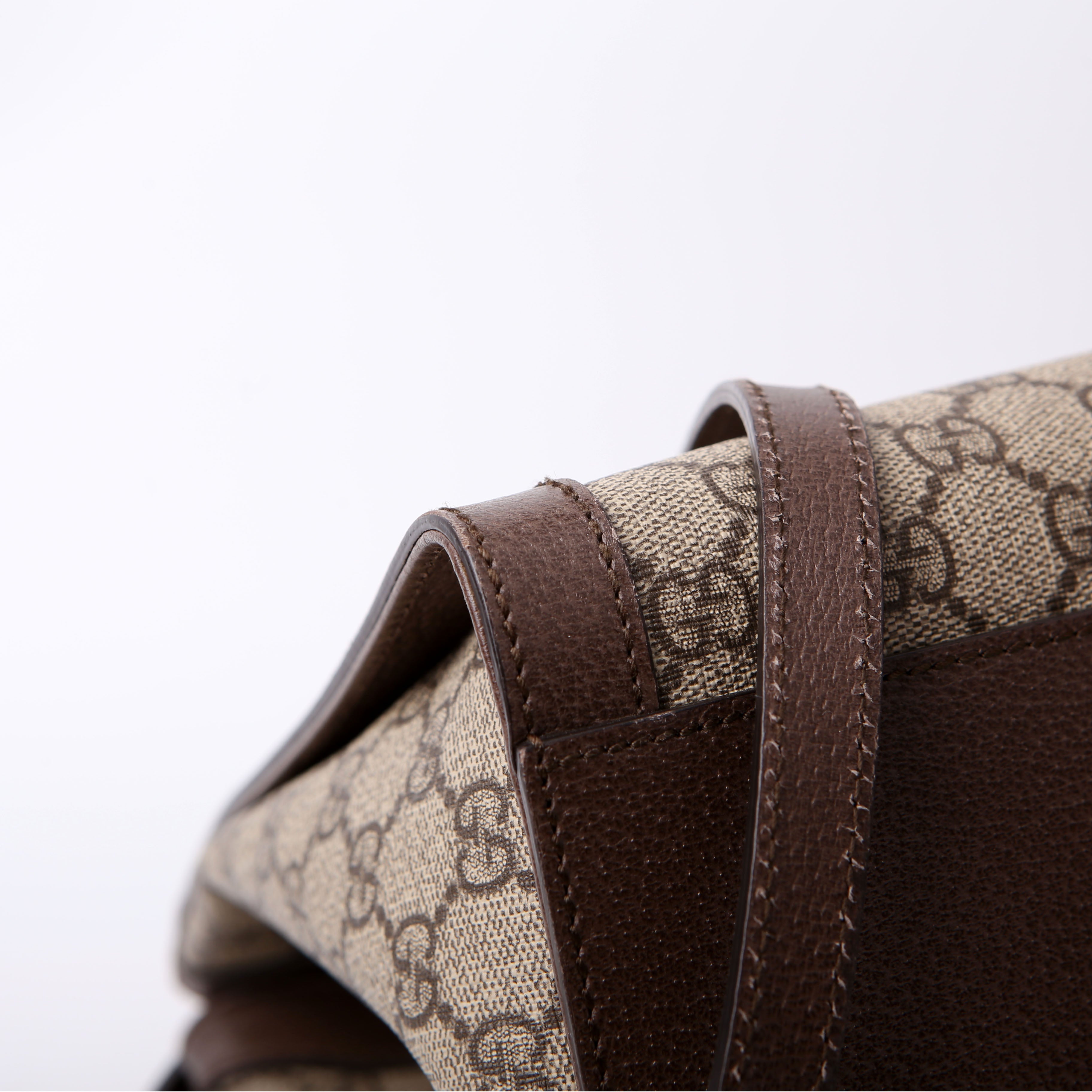 524537 Ophidia GG Medium Tote Brown