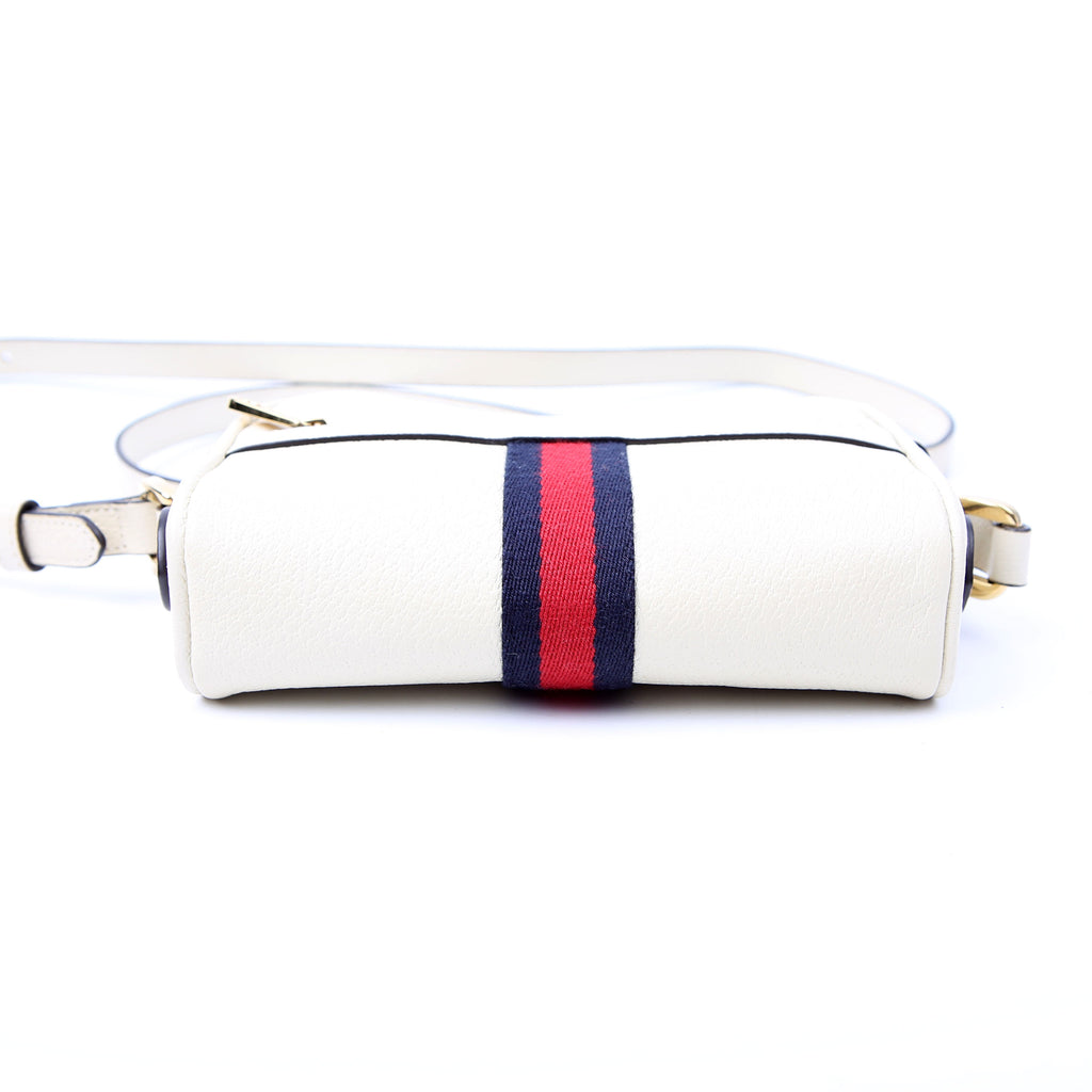Gucci 719885 GG Supreme Mini Ophidia White