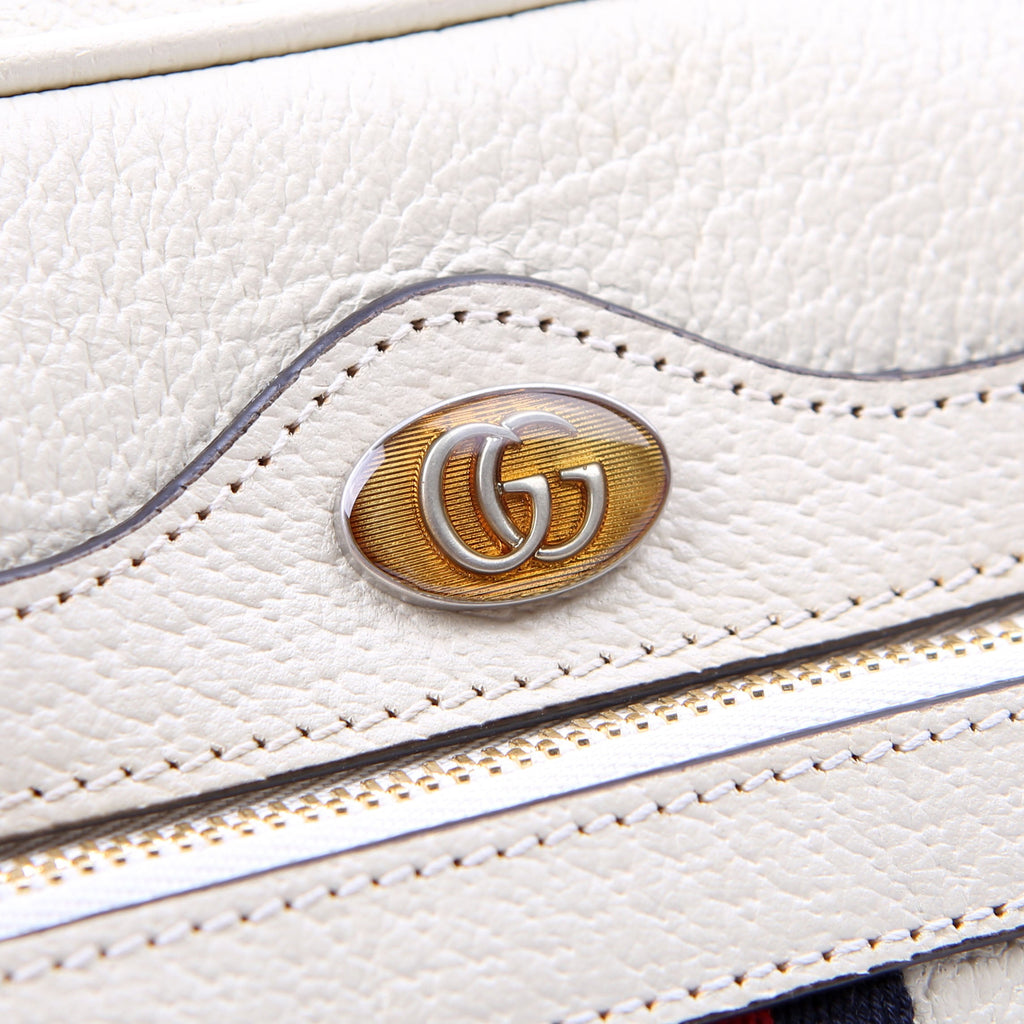 Gucci 719885 GG Supreme Mini Ophidia White