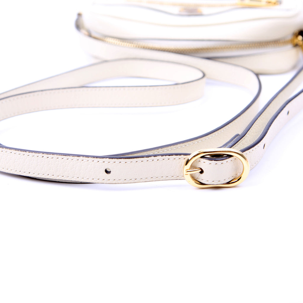 Gucci 719885 GG Supreme Mini Ophidia White