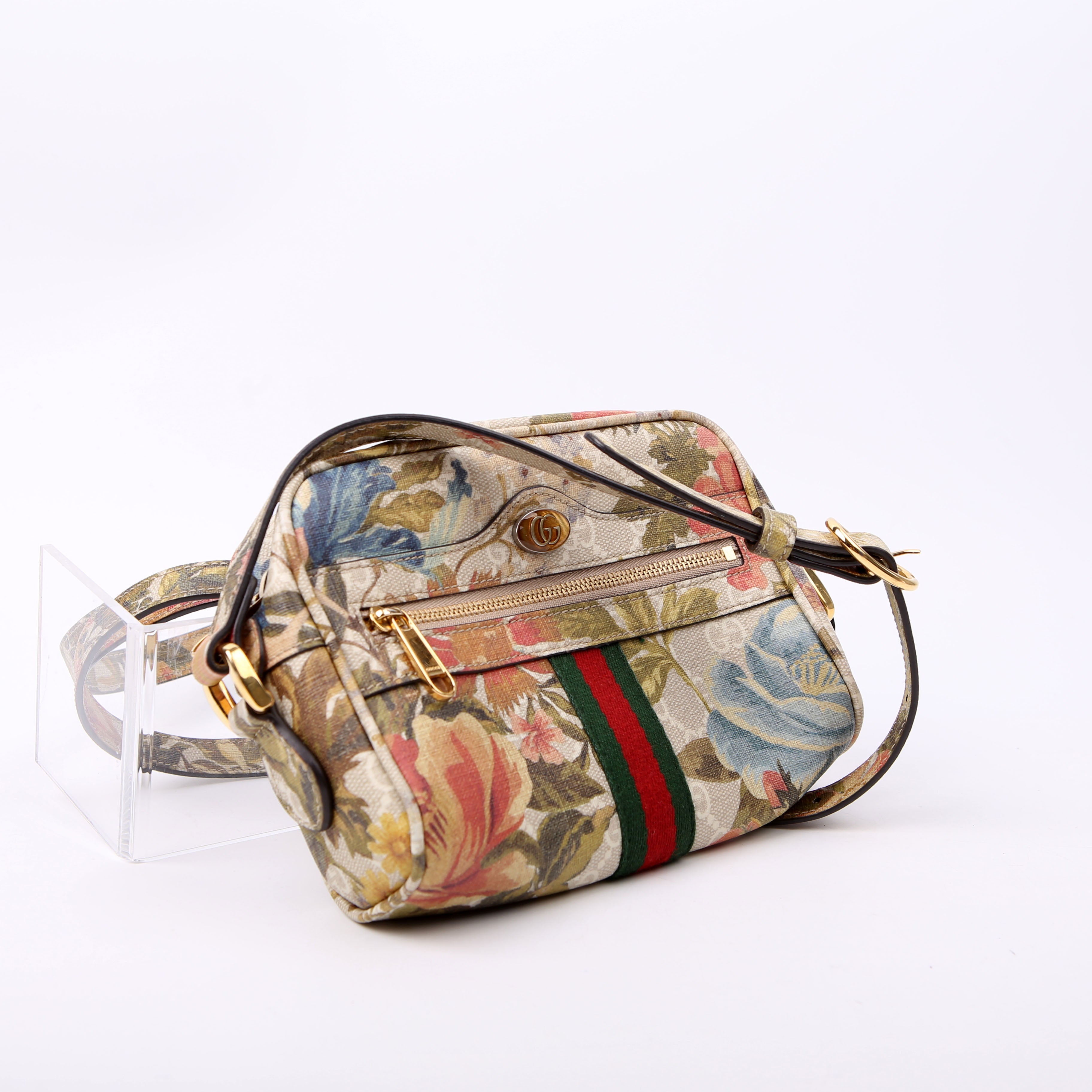 Gucci 517350 GG Flora Supreme Mini Ophidia Multicolor
