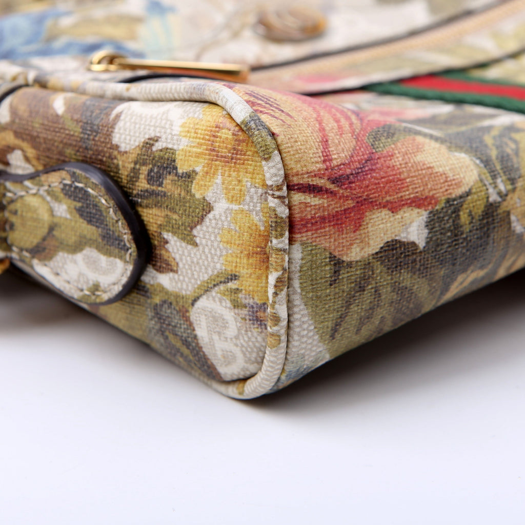 Gucci 517350 GG Flora Supreme Mini Ophidia Multicolor