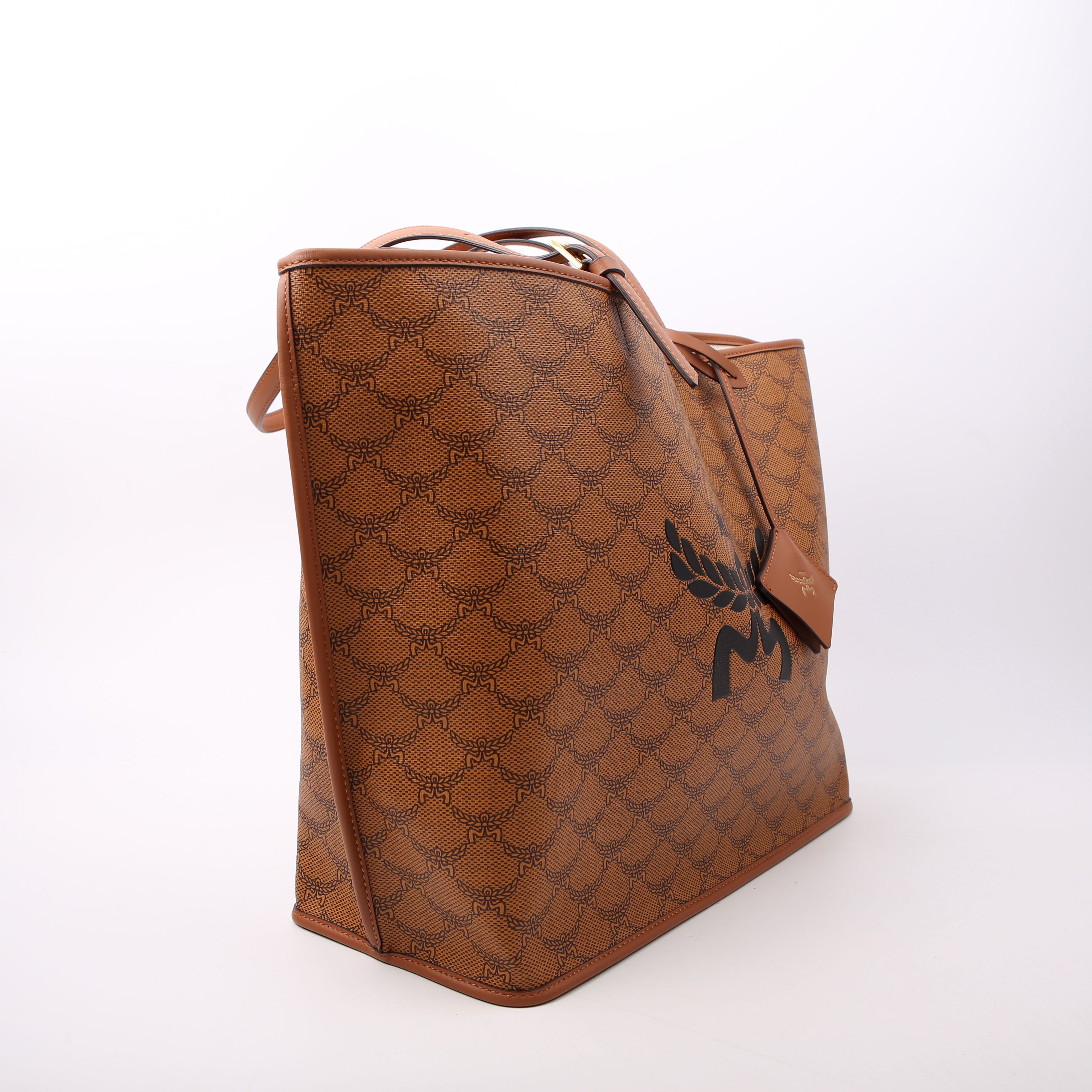 Lauretos Himmel Shopper Tote Medium Brown