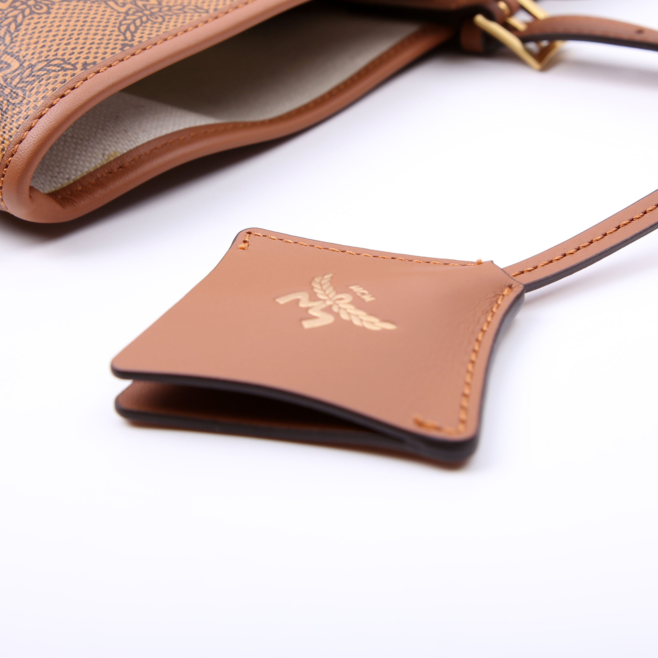 Lauretos Himmel Shopper Tote Medium Brown