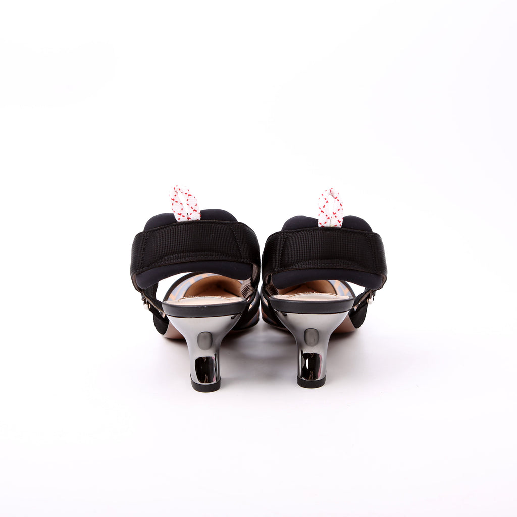 Colibri FF Mesh Slingback Size 37 Black/Brown