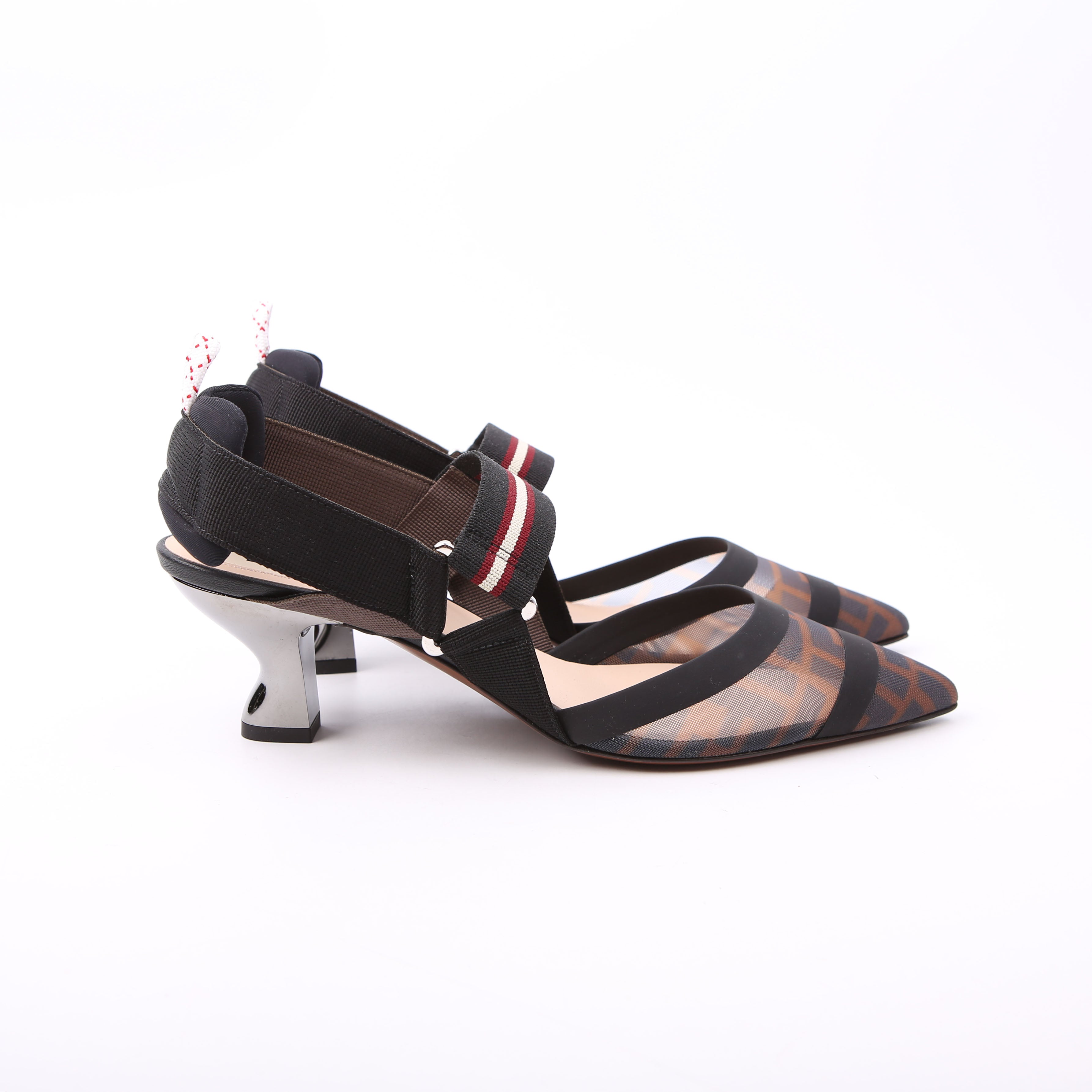 Colibri FF Mesh Slingback Size 37 Black/Brown