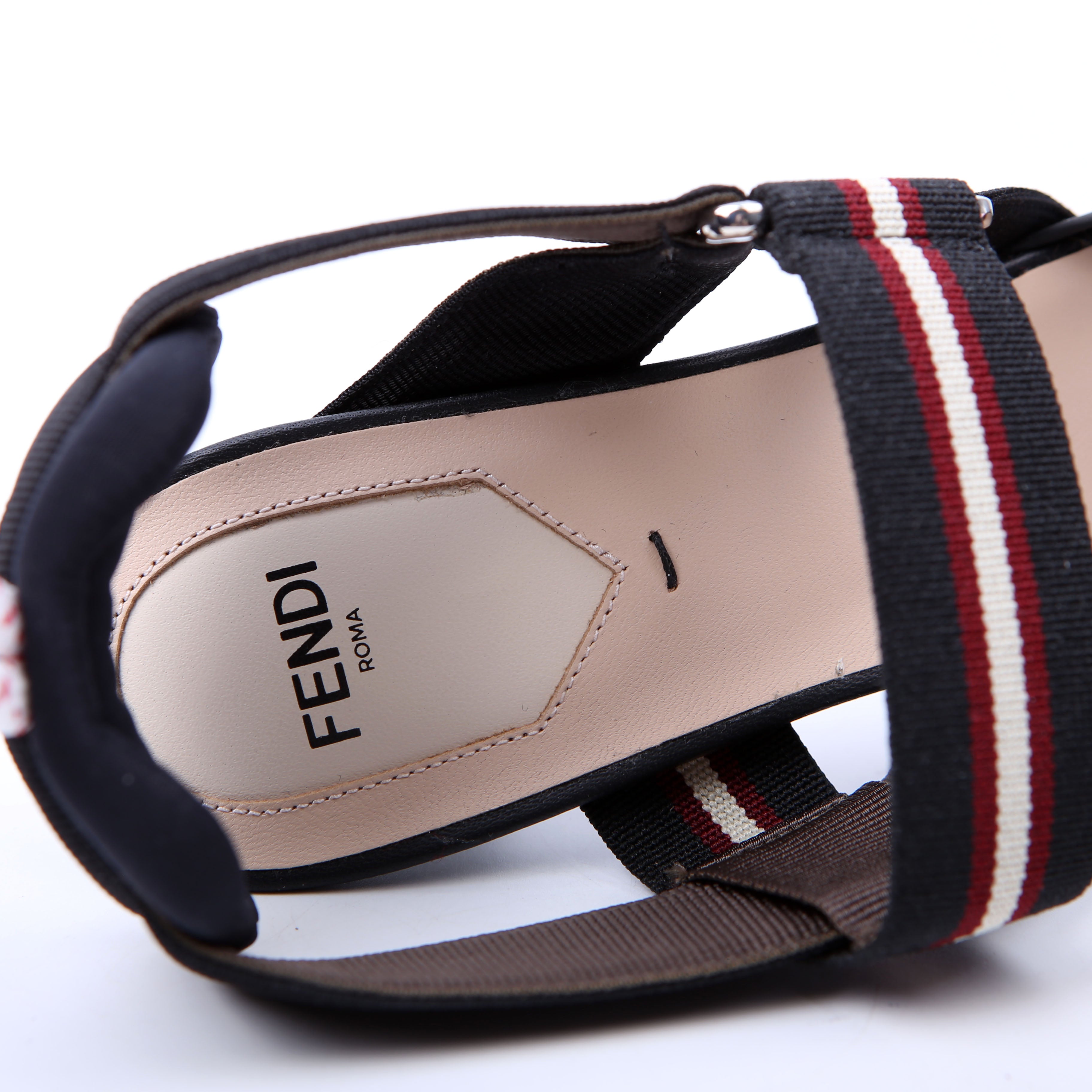 Colibri FF Mesh Slingback Size 37 Black/Brown