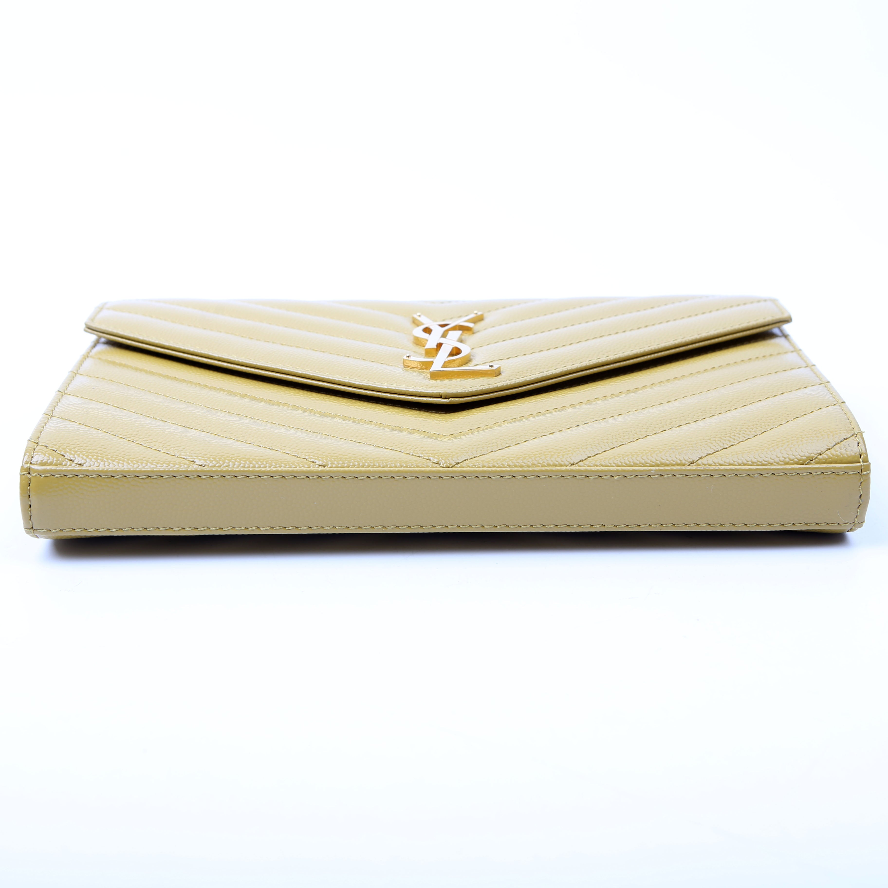 Grain De Chain Wallet 377828 Yellow