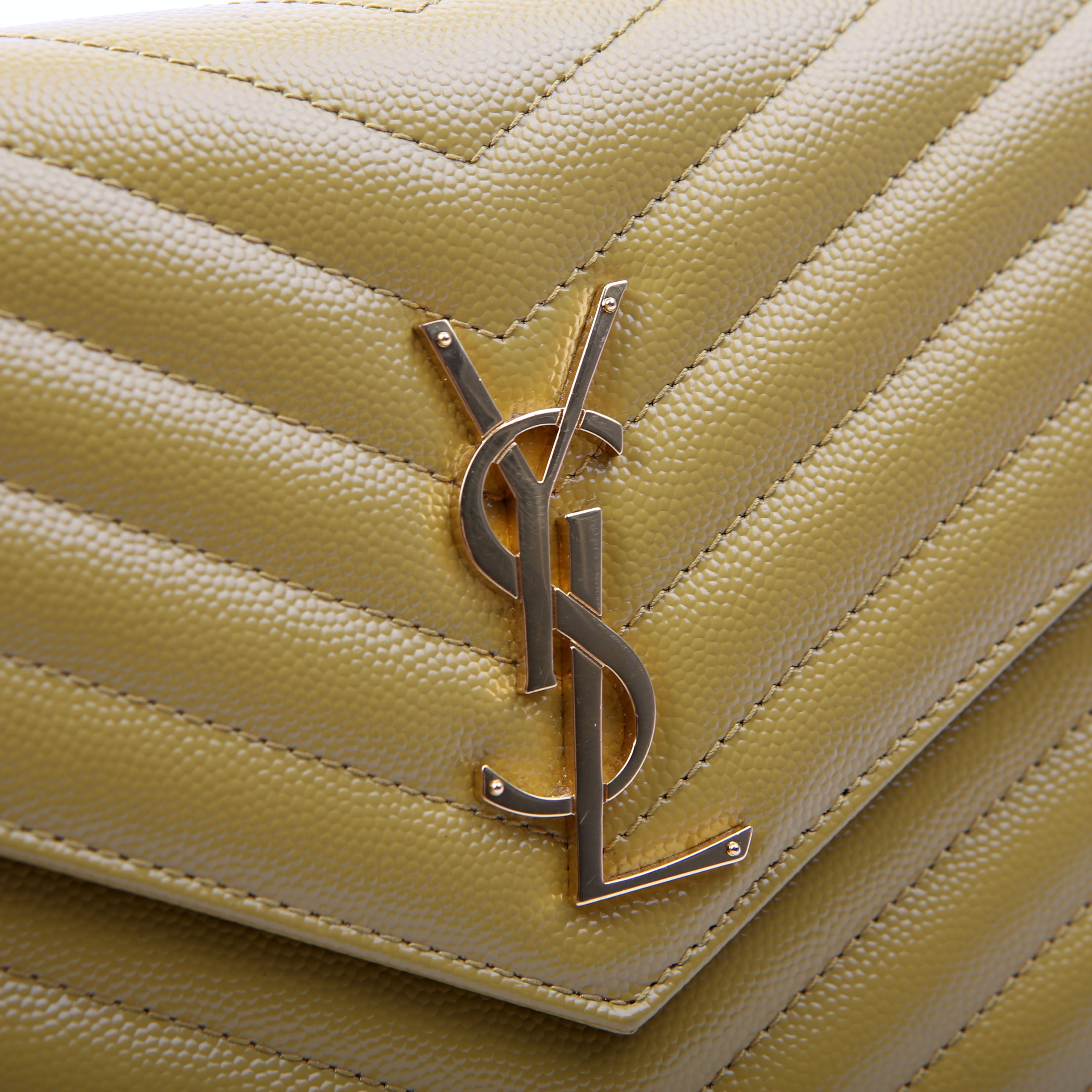 Grain De Chain Wallet 377828 Yellow