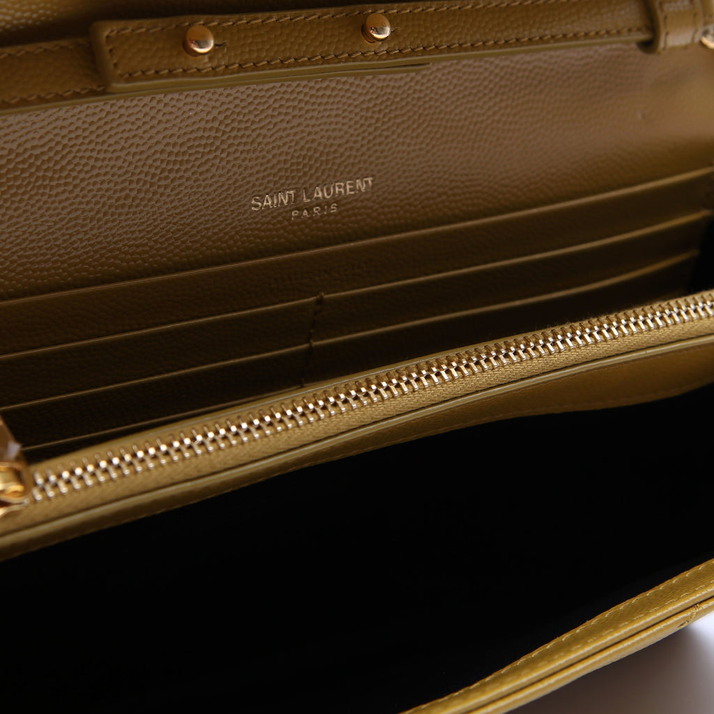 Grain De Chain Wallet 377828 Yellow