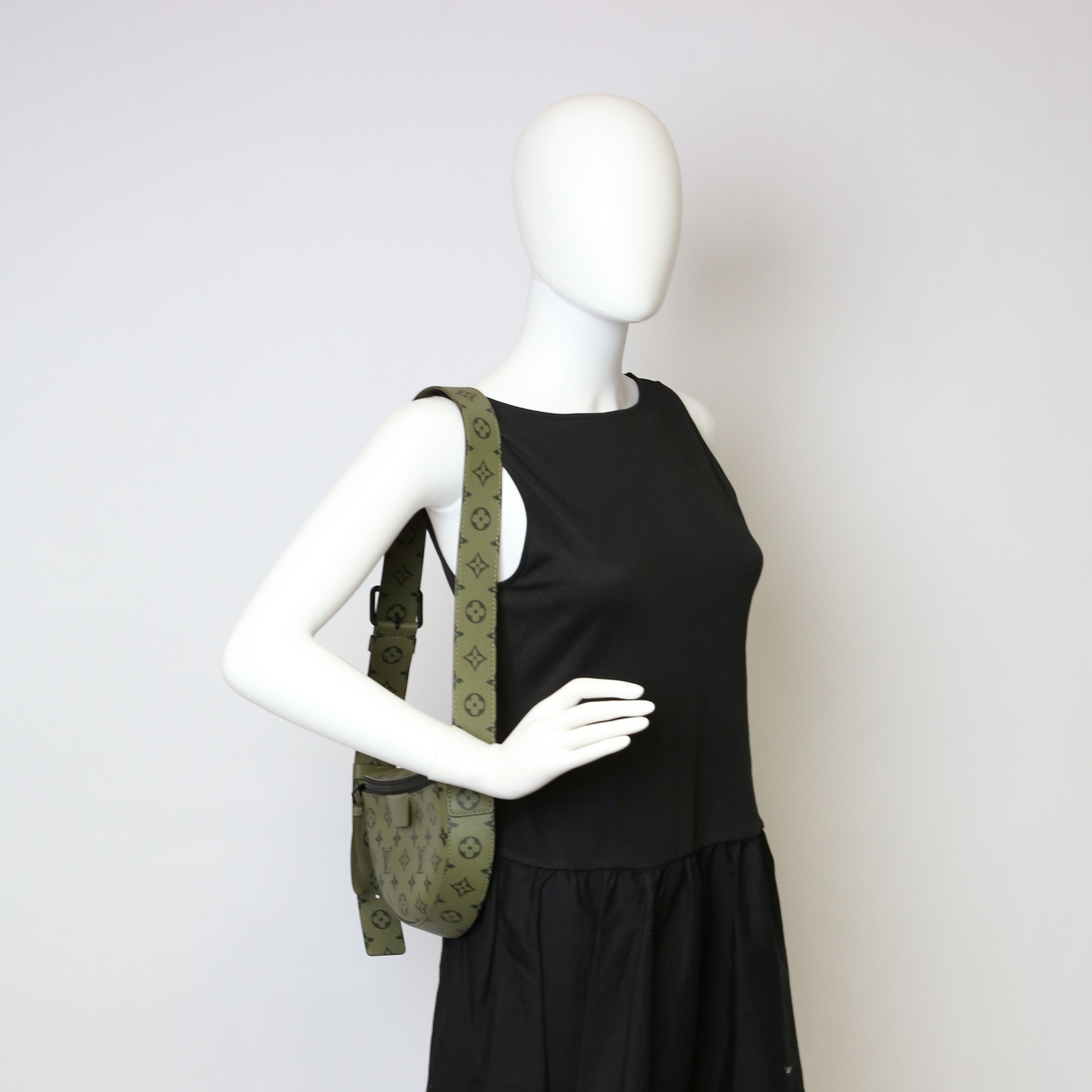 LV Moon Crossbody Eclipse Monogram Green