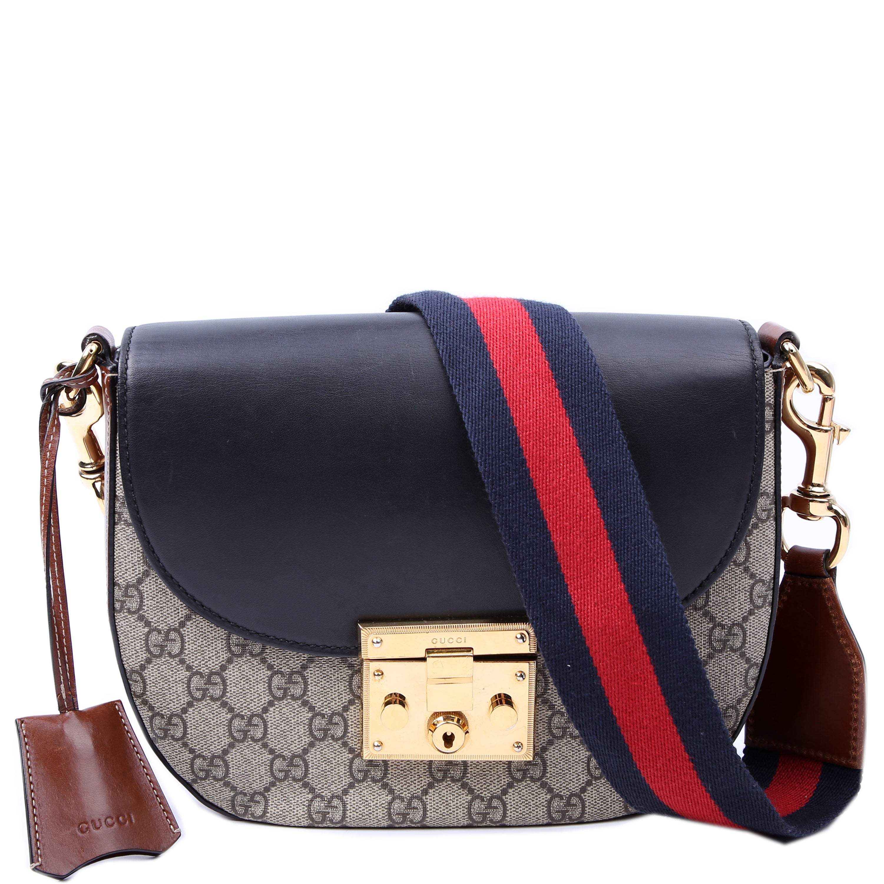 Gucci 453189 Padlock Supreme Medium Messenger