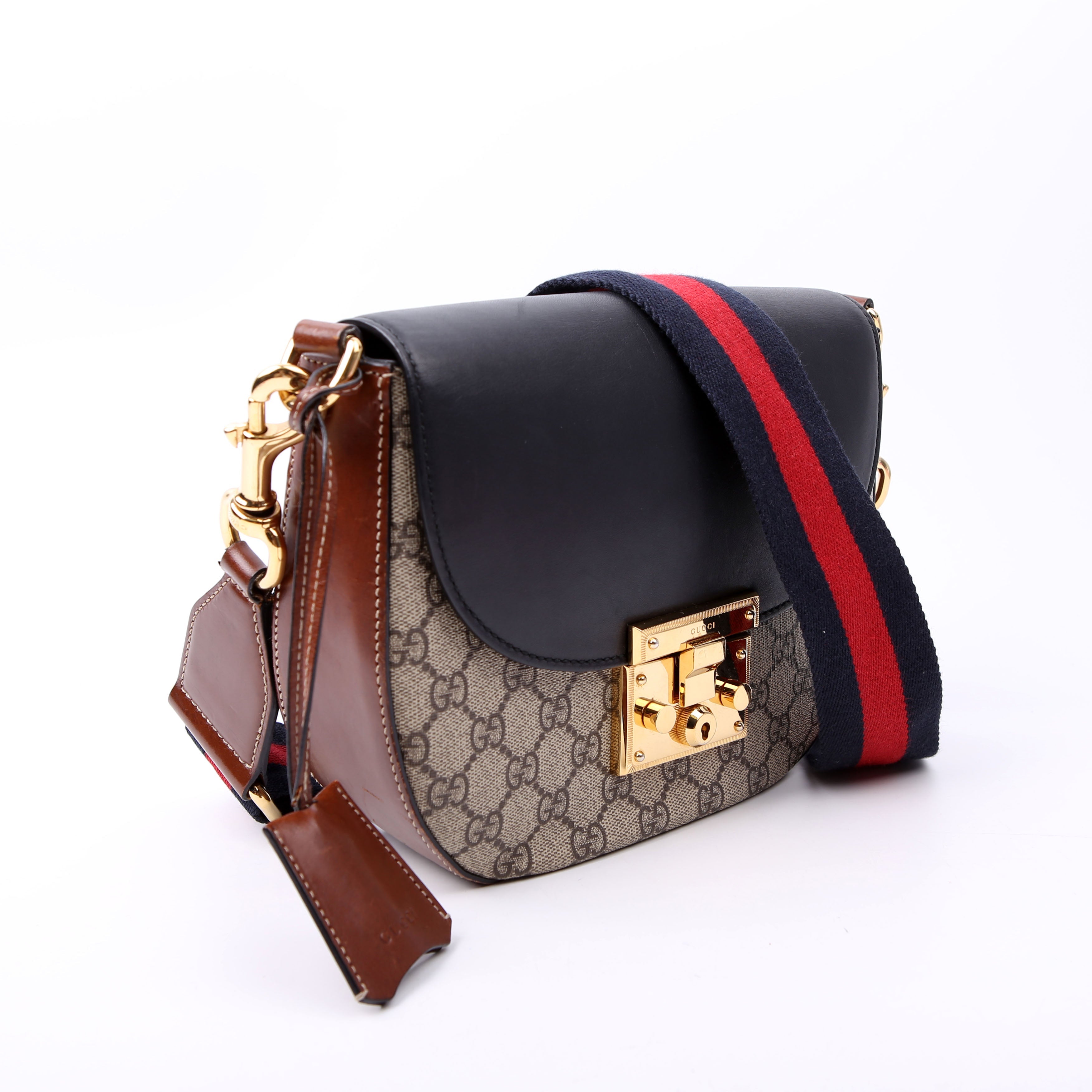 Gucci 453189 Padlock Supreme Medium Messenger