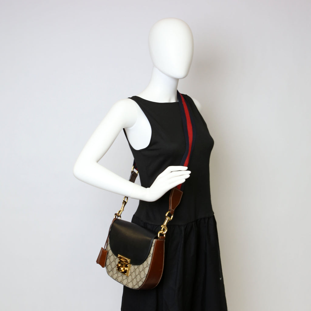 Gucci 453189 Padlock Supreme Medium Messenger