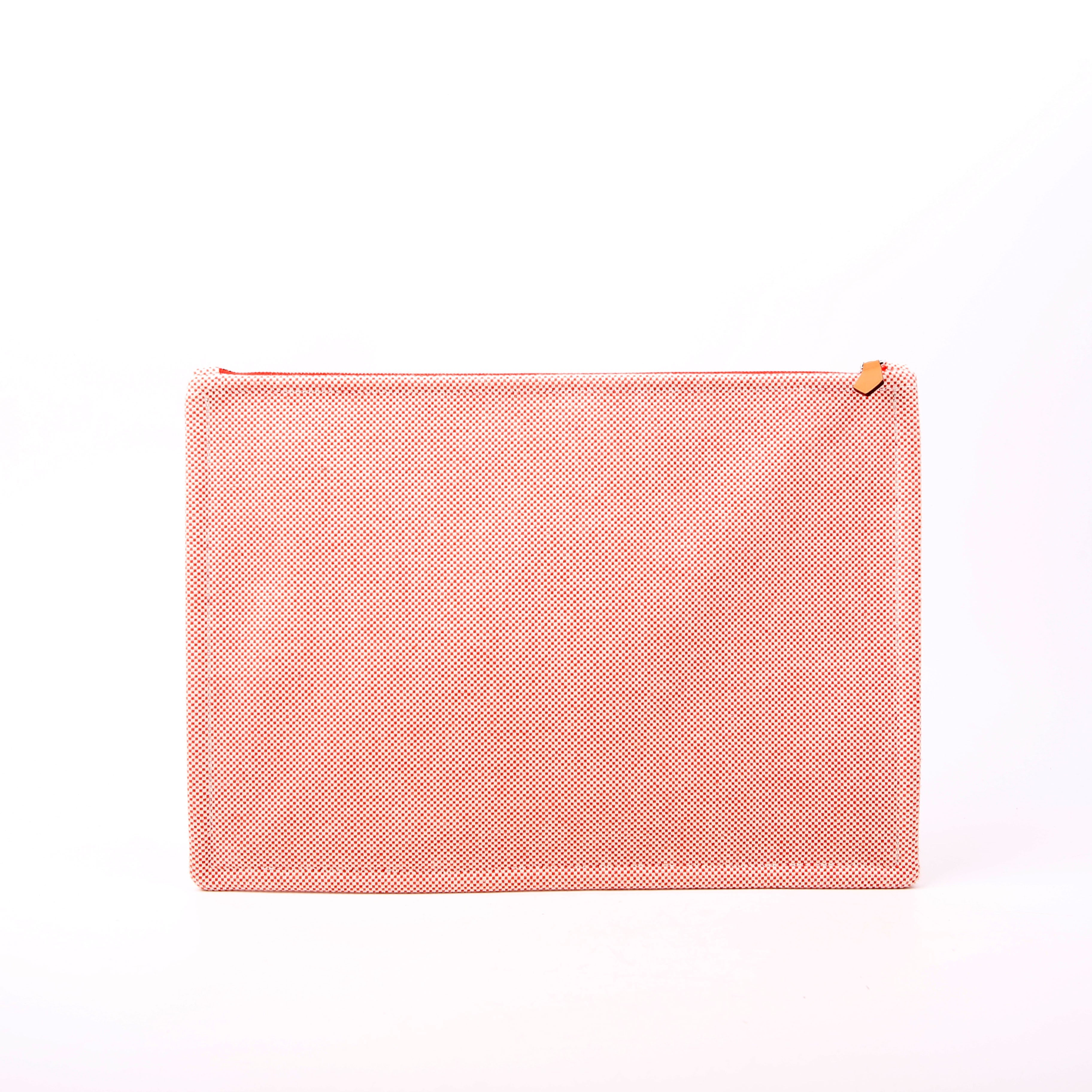 H Tissage Pouch Orange