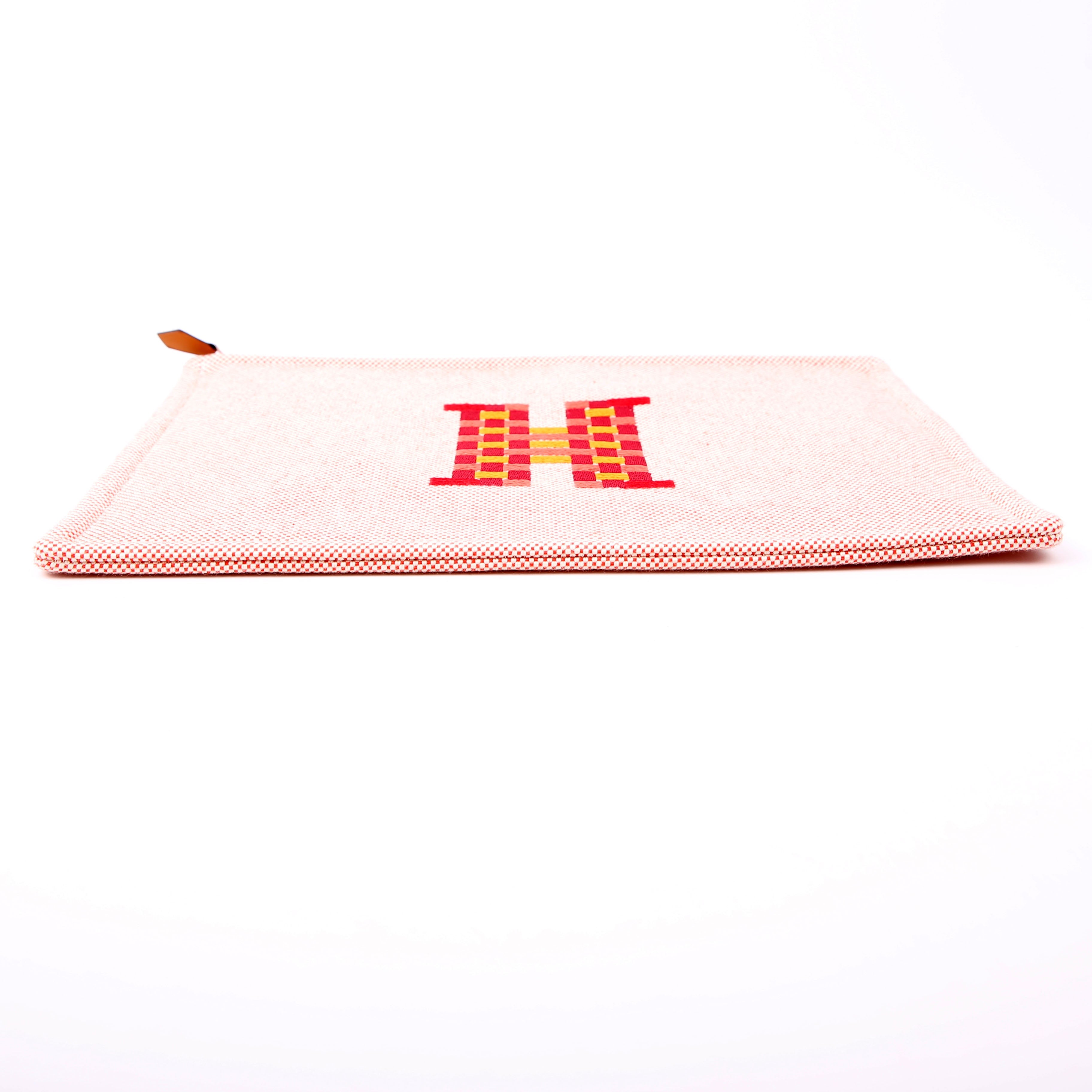 H Tissage Pouch Orange