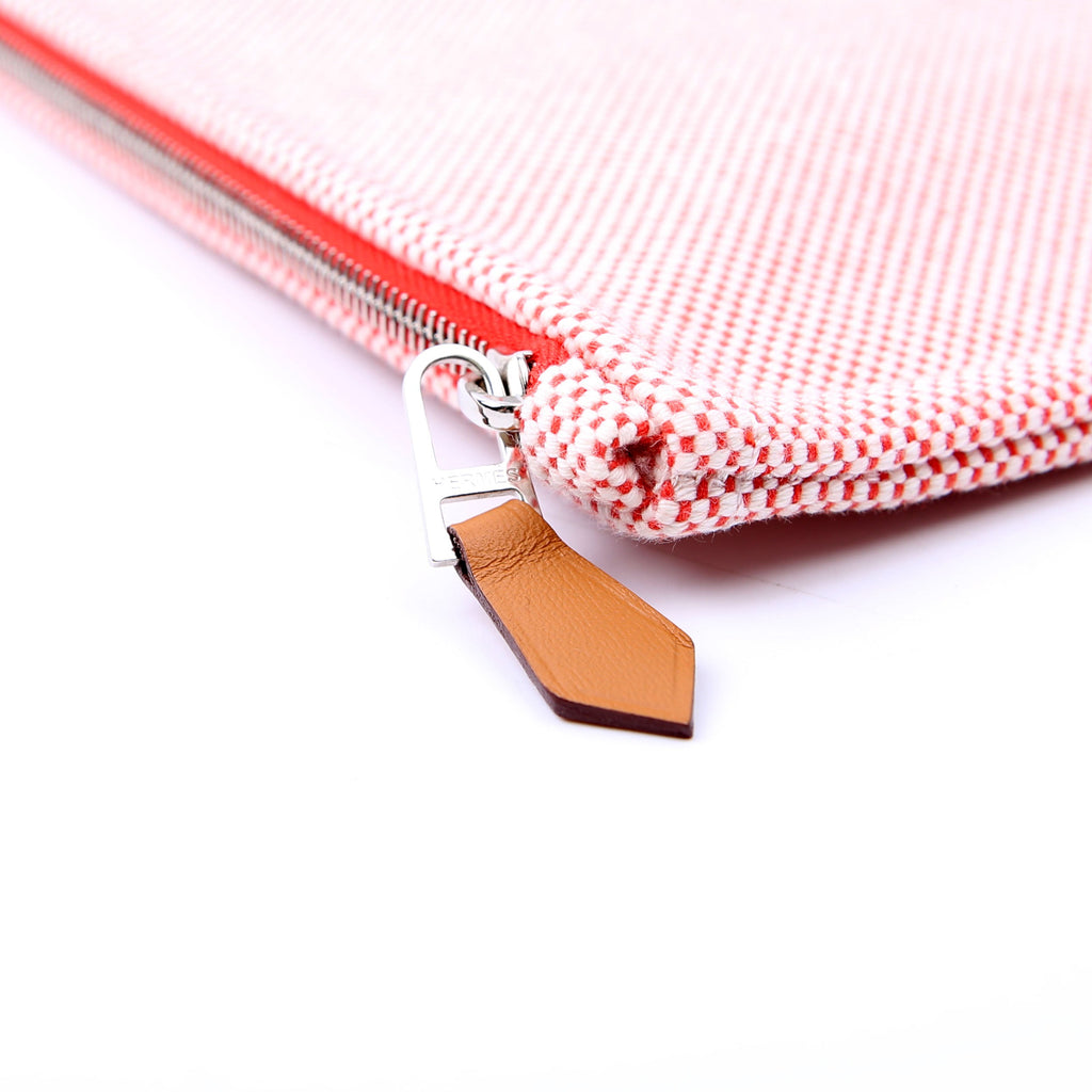 H Tissage Pouch Orange