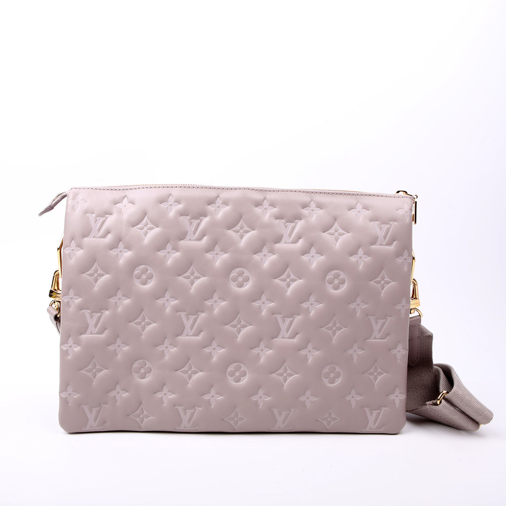 Coussin MM NV Lambskin Taupe
