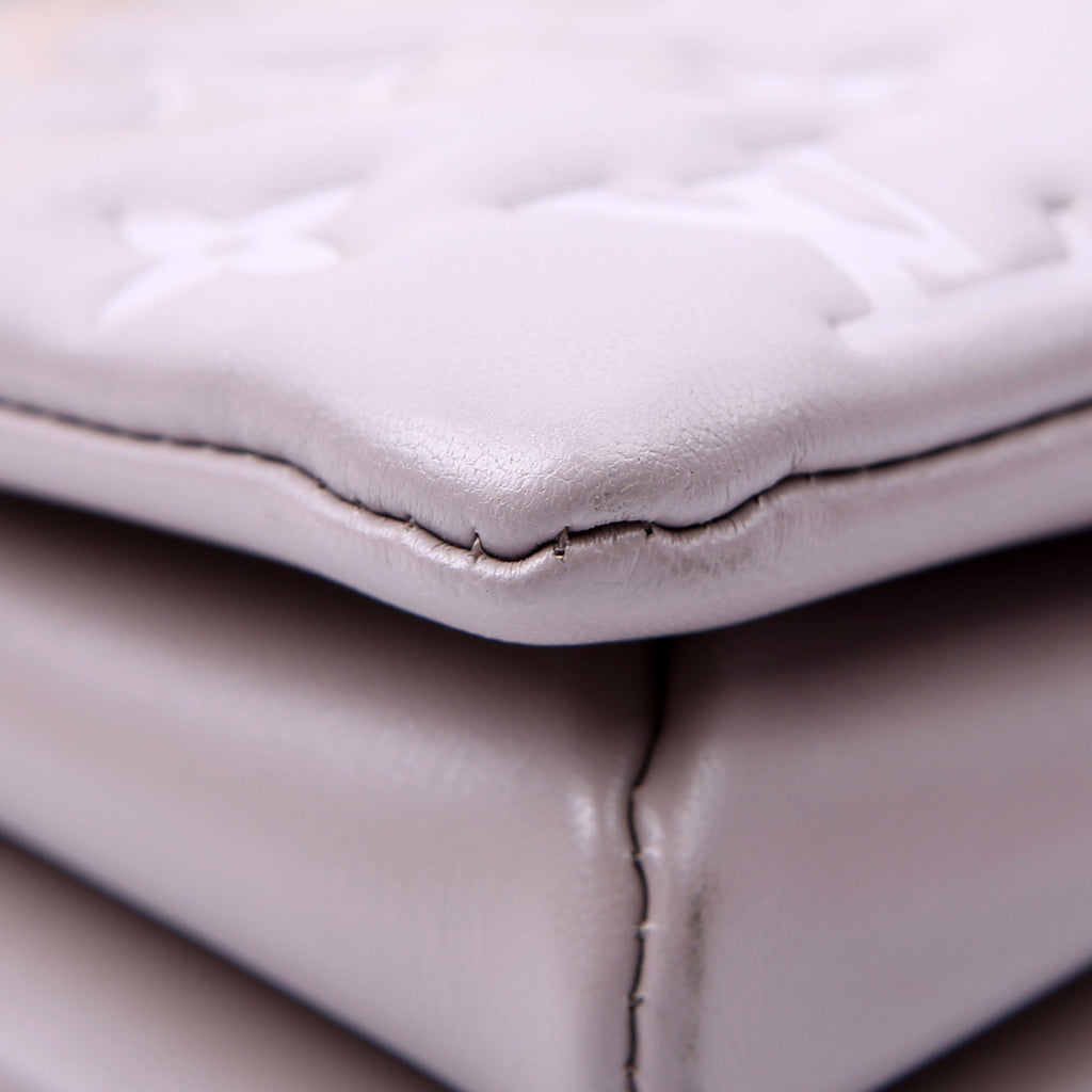 Coussin MM NV Lambskin Taupe