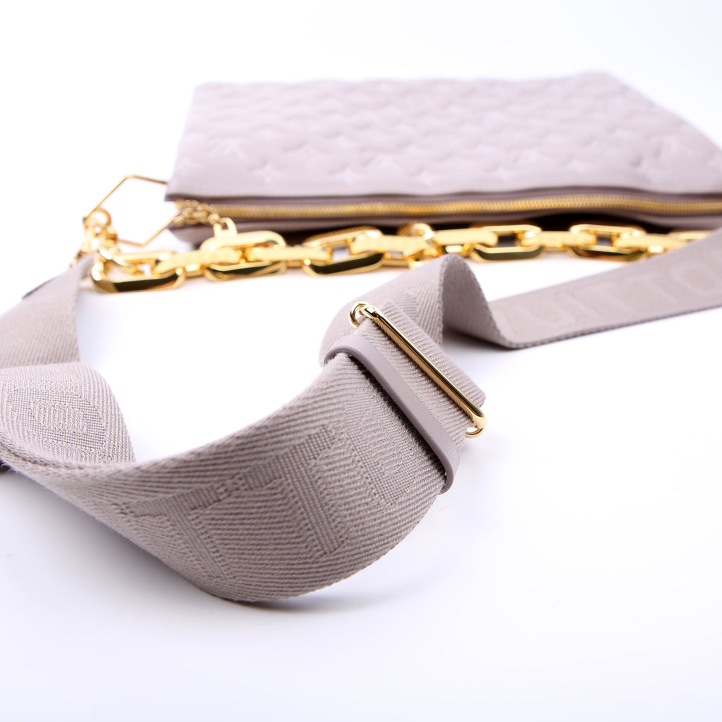 Coussin MM NV Lambskin Taupe
