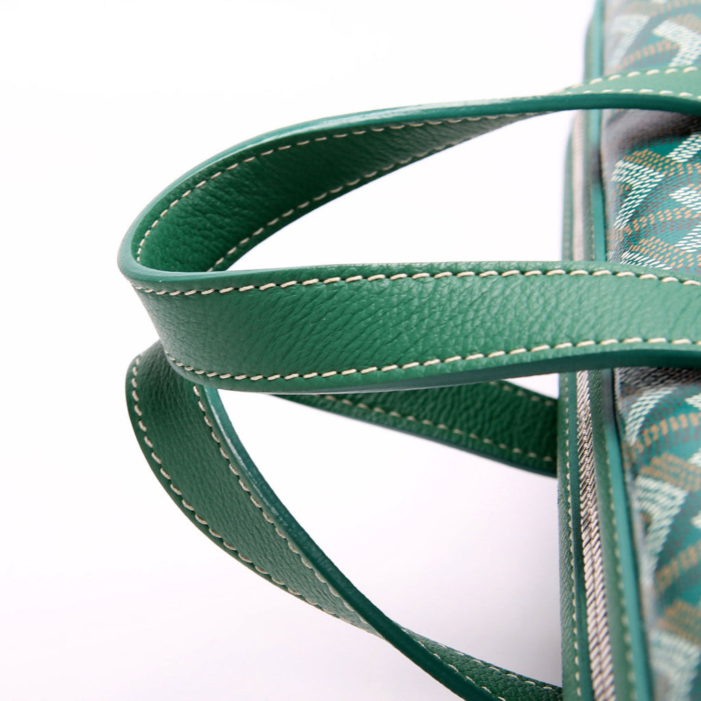 Cisalpin Goyardine Backpack Green