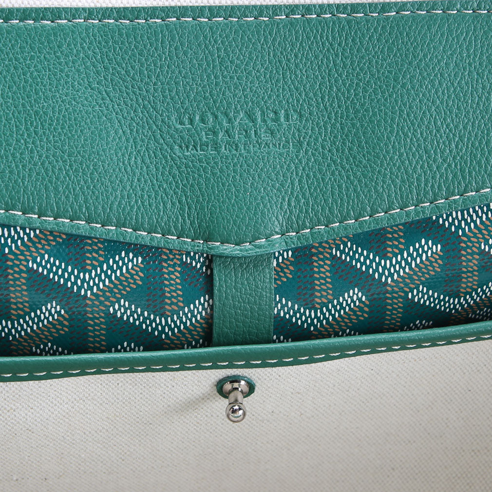 Cisalpin Goyardine Backpack Green