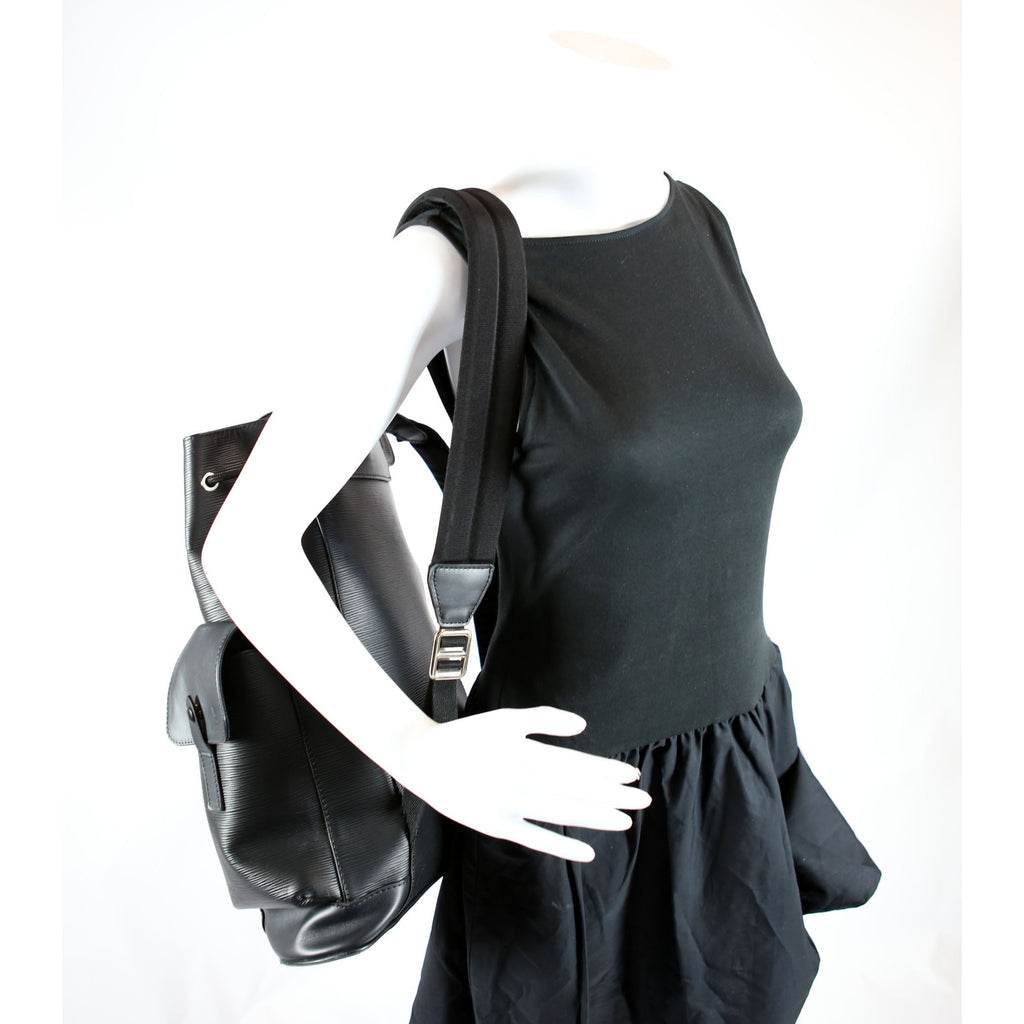 Christopher PM Backpack Epi Black