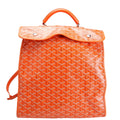 Saint Leger Soft Briefcase Backpack Orange