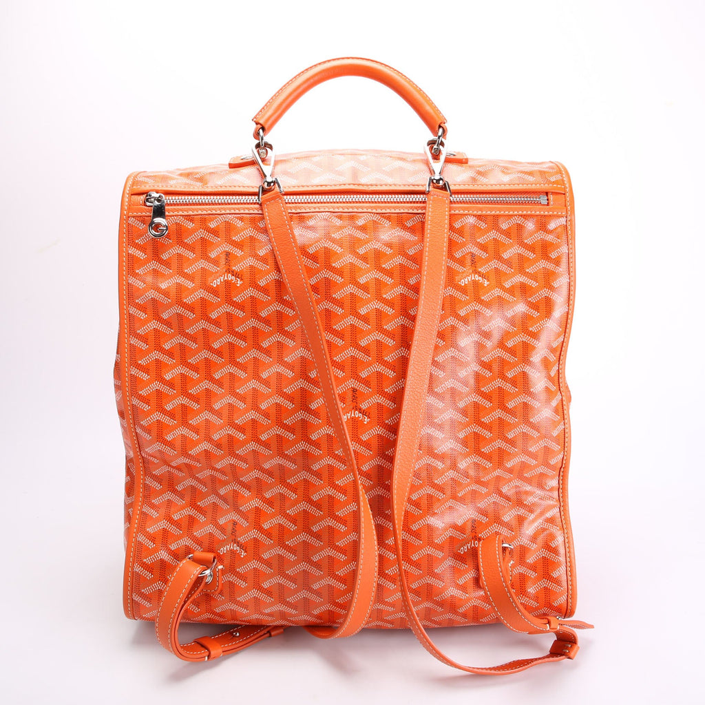 Saint Leger Soft Briefcase Backpack Orange