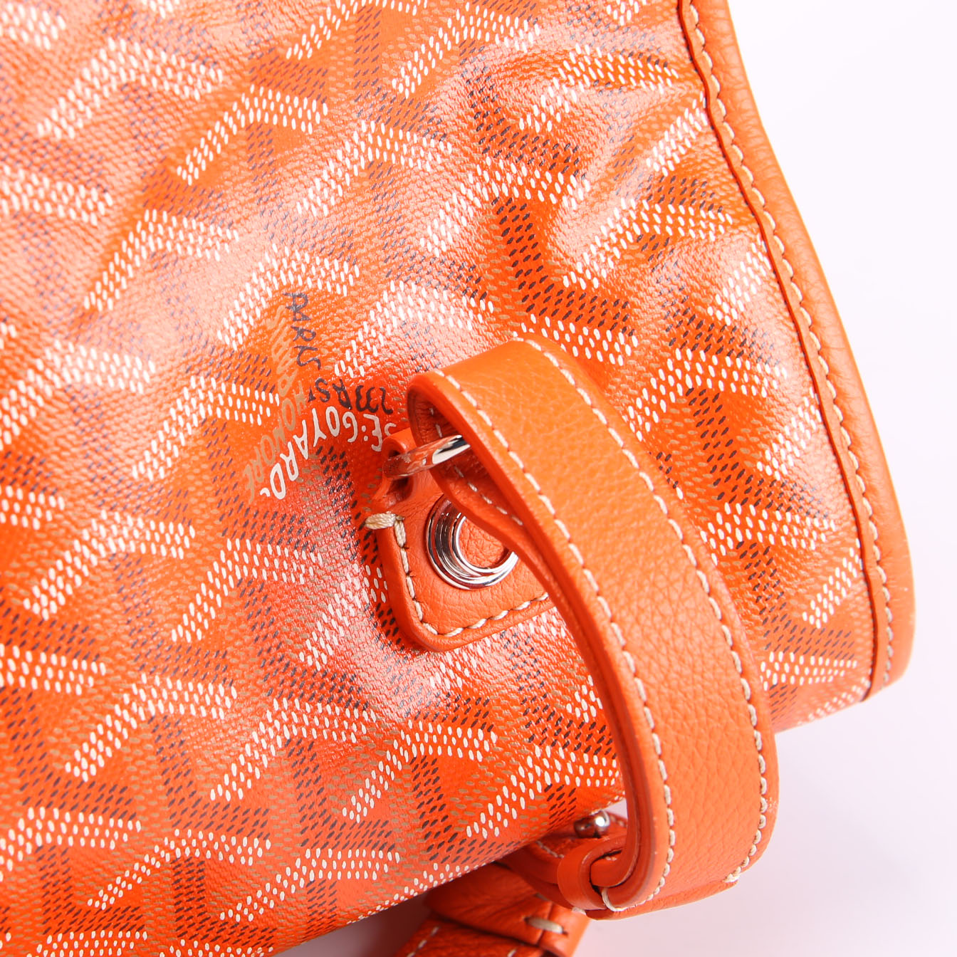Saint Leger Soft Briefcase Backpack Orange