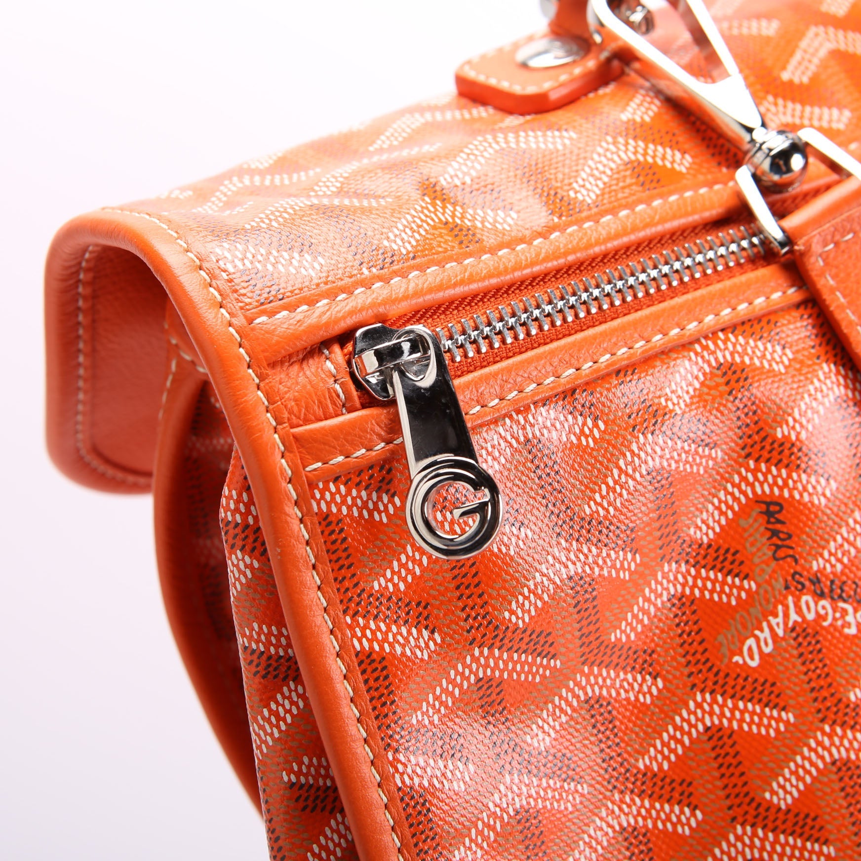 Saint Leger Soft Briefcase Backpack Orange