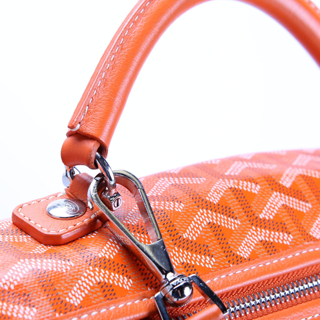 Saint Leger Soft Briefcase Backpack Orange