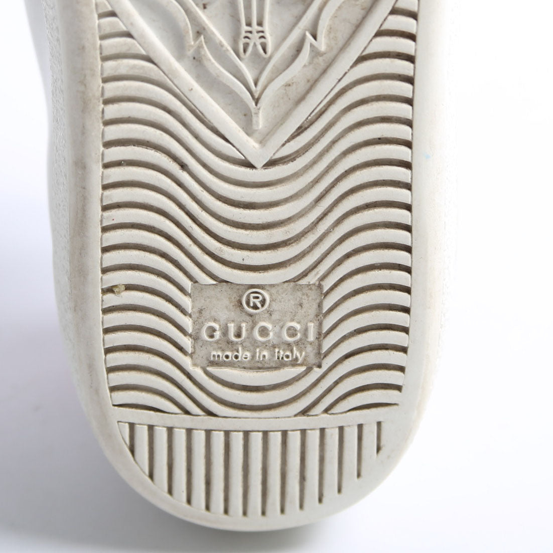 Gucci Ace Web Safety Pin Sneakers Size 37
