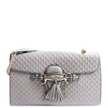 449635 Emily Micro Medium Chain Grey