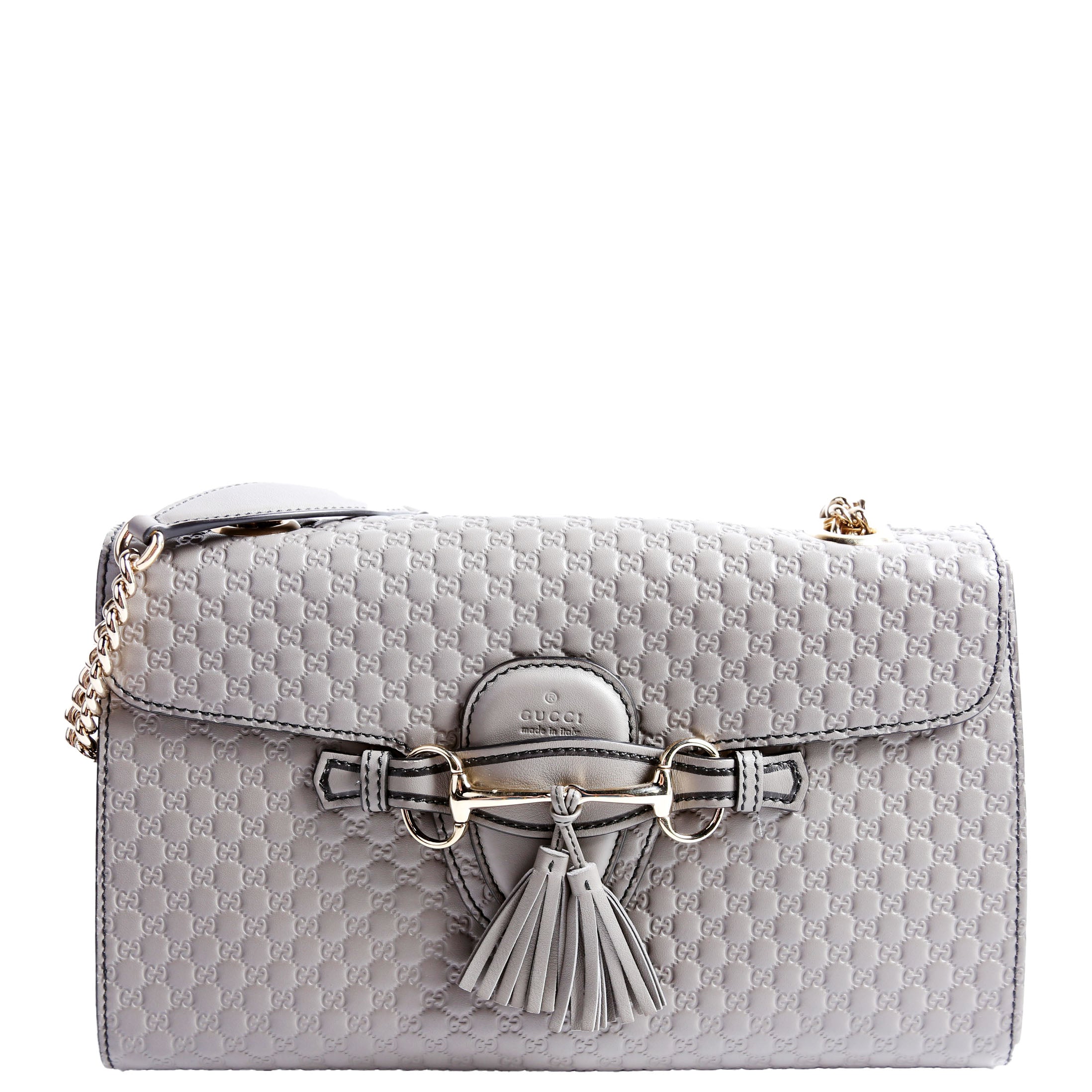 449635 Emily Micro Medium Chain Grey