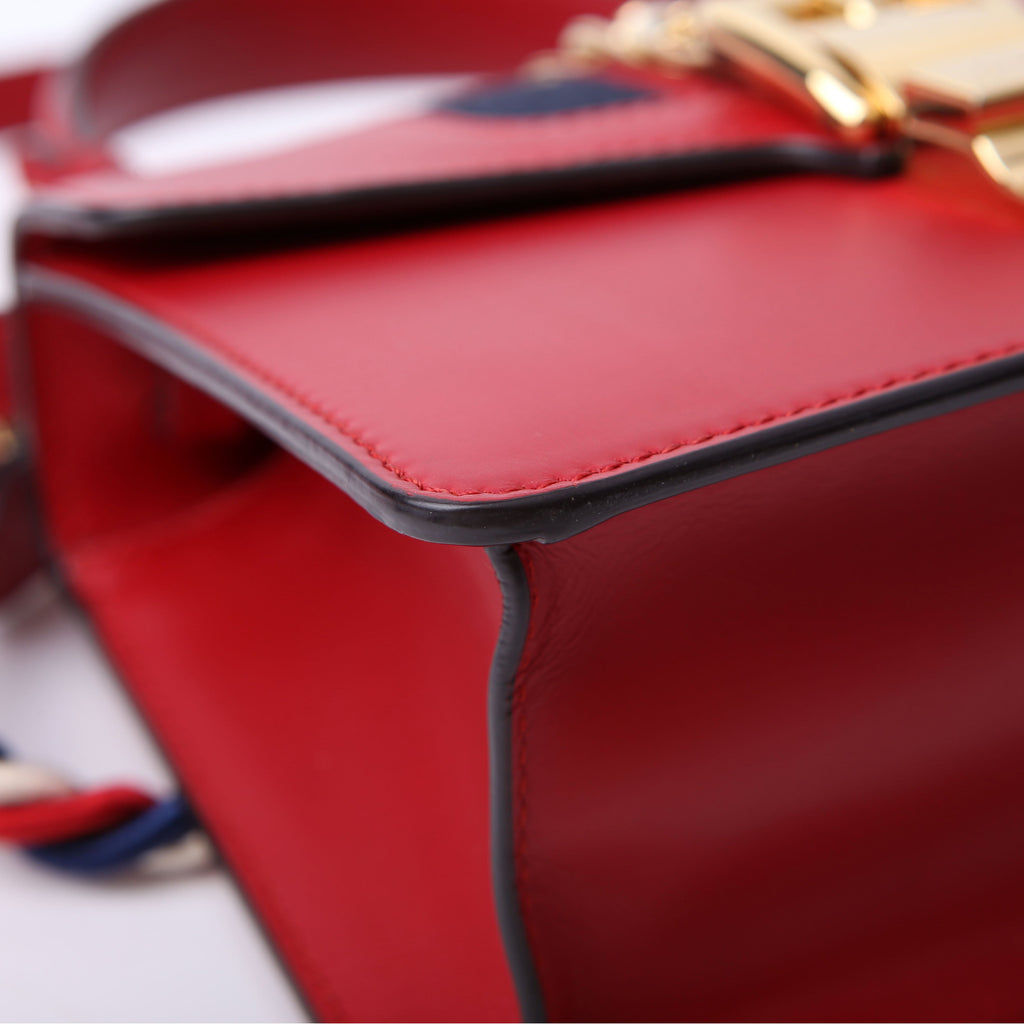 470270 Sylvie Mini Bag Red