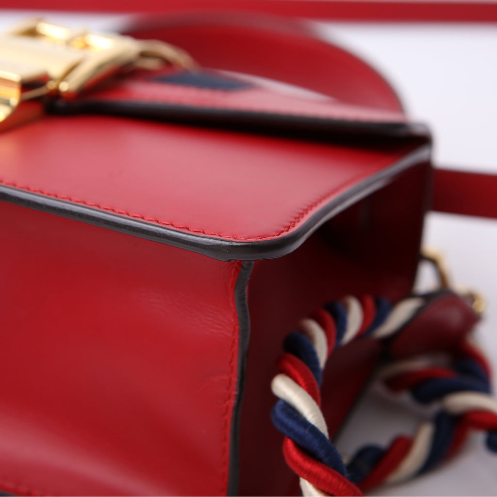 470270 Sylvie Mini Bag Red