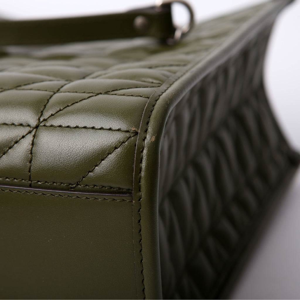 675796 Marmont Aria Chain Medium Tote Green