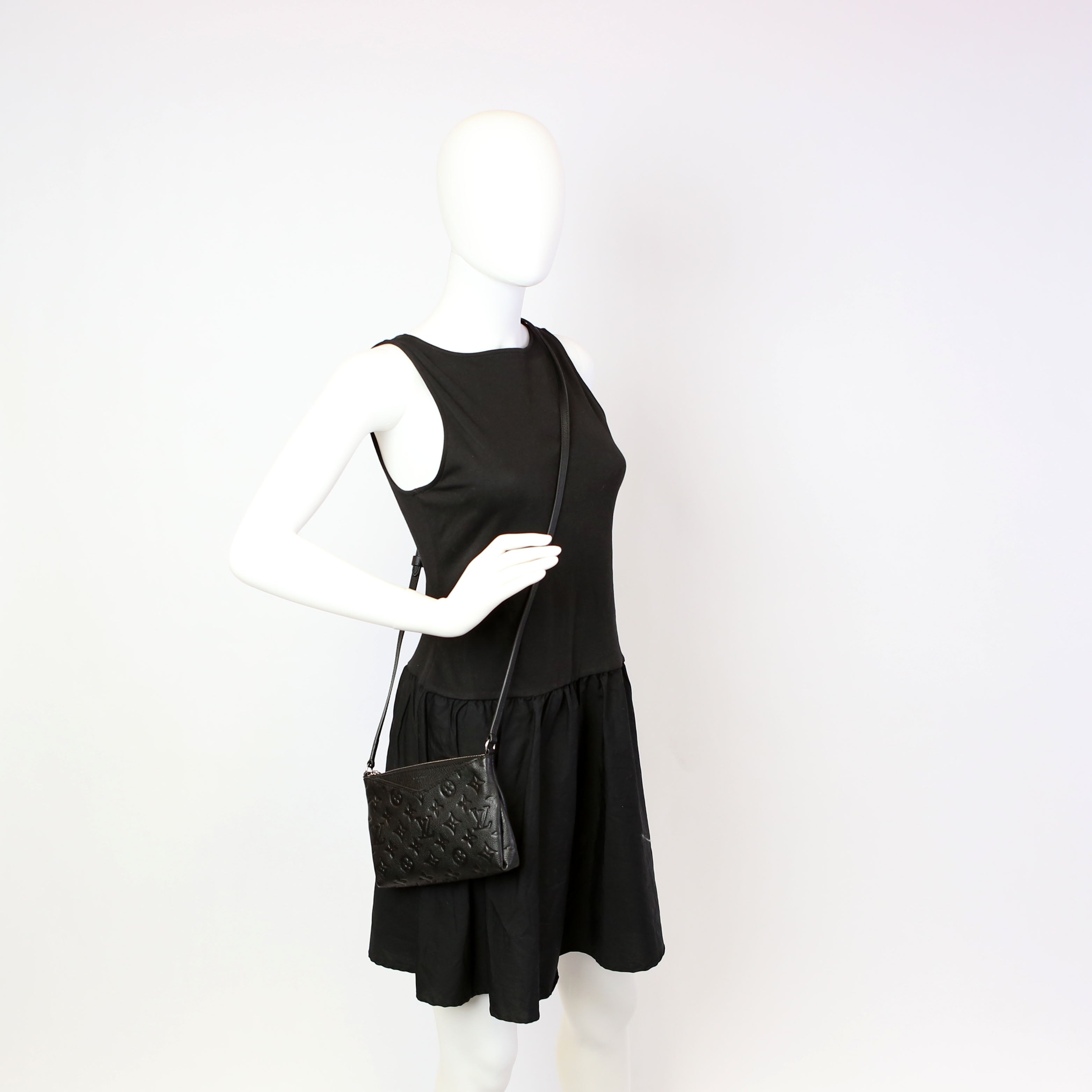 Pallas Clutch Uniformes Empreinte Black