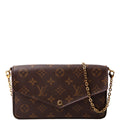 Pochette Felicie Monogram Berry
