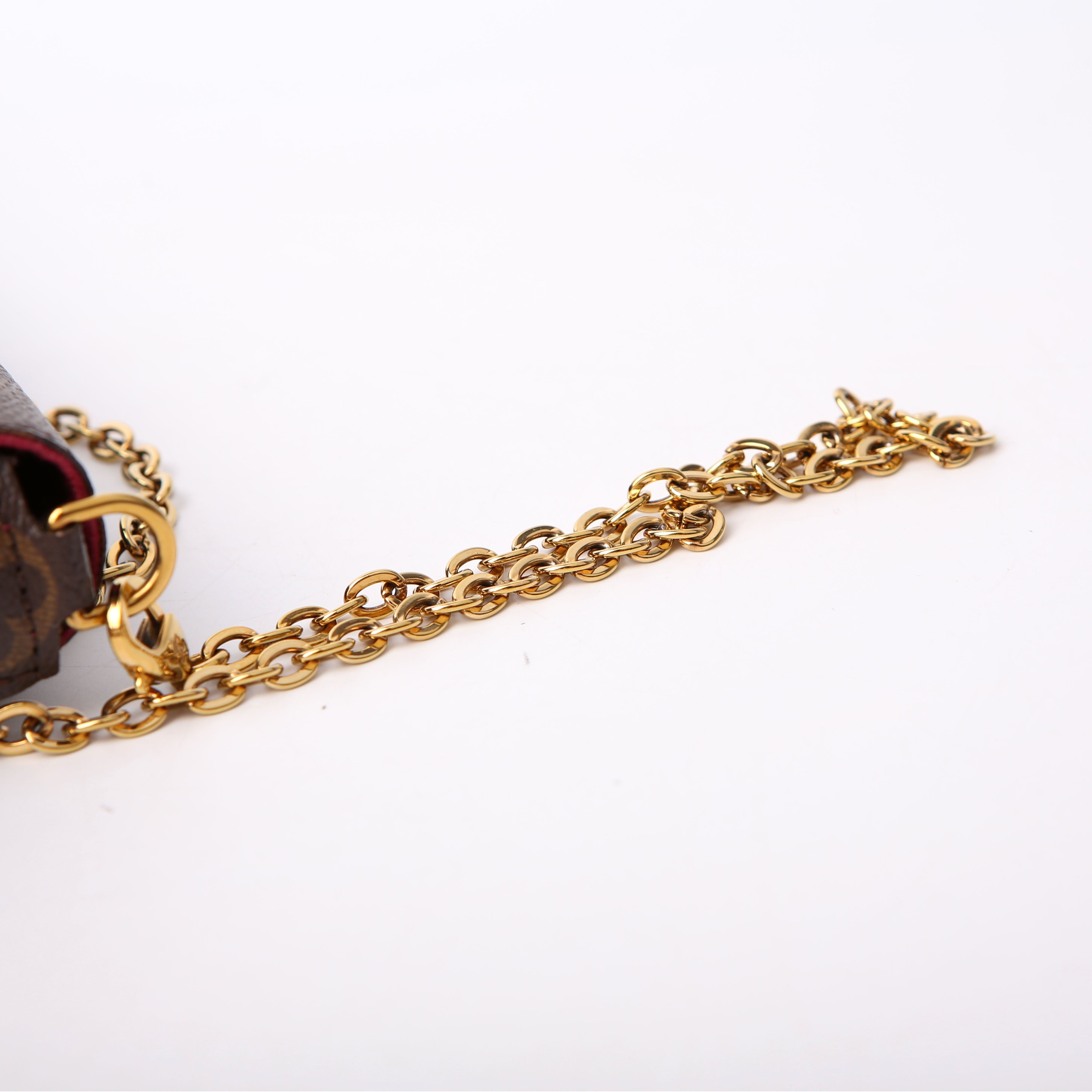 Pochette Felicie Monogram Berry
